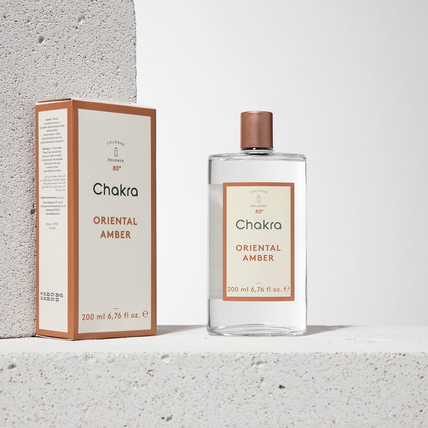 Eau De Cologne 200 ML Oriental Amber