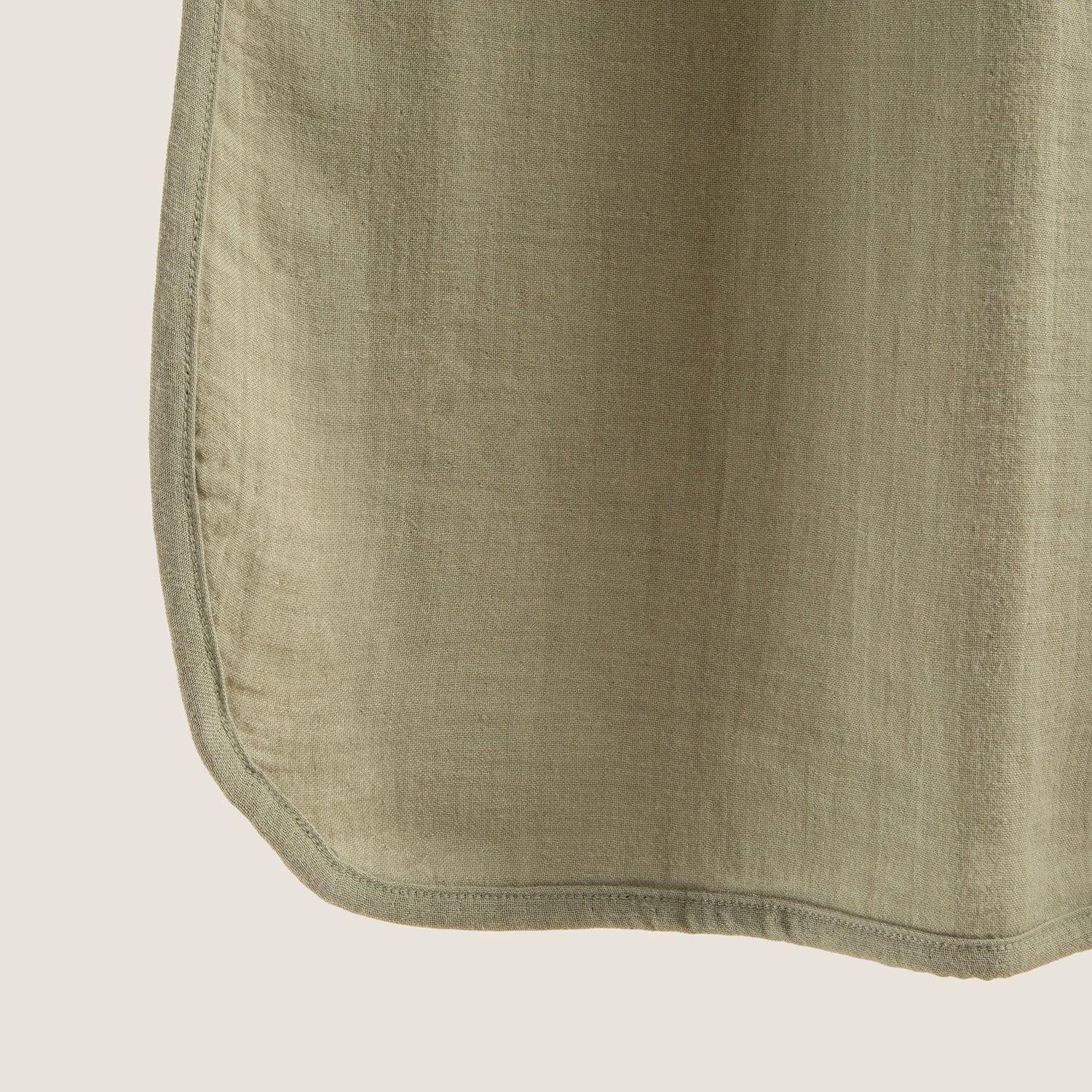 Harvey Baby Pique Coverlet 150x100cm GREEN