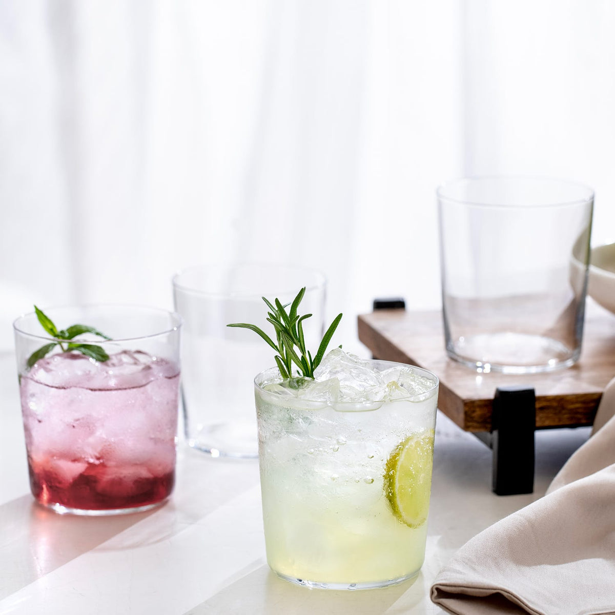 Elysee Water Glass 4 Piece Set 350ml Transparent