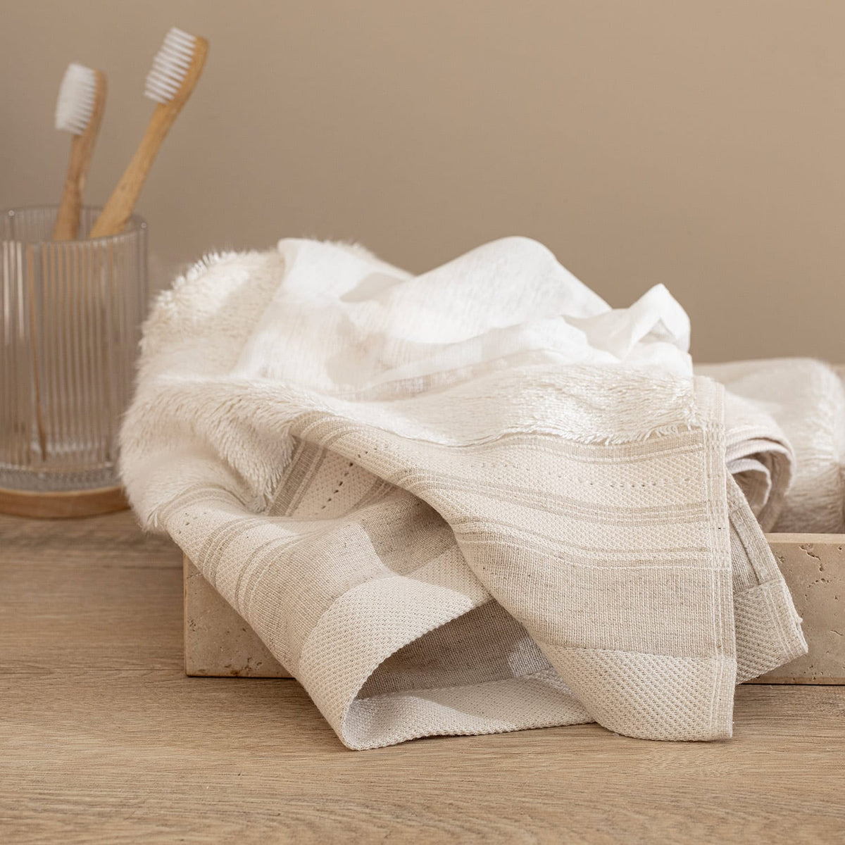 Marre Face Towel 50x90cm Natural