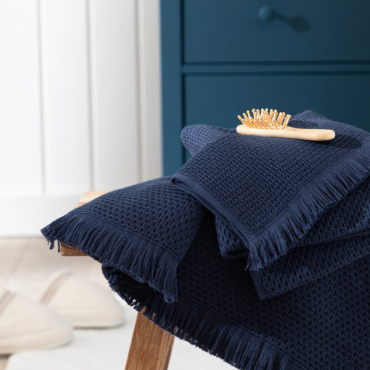 Charmon Face Towel 50x90cm Marine Blue