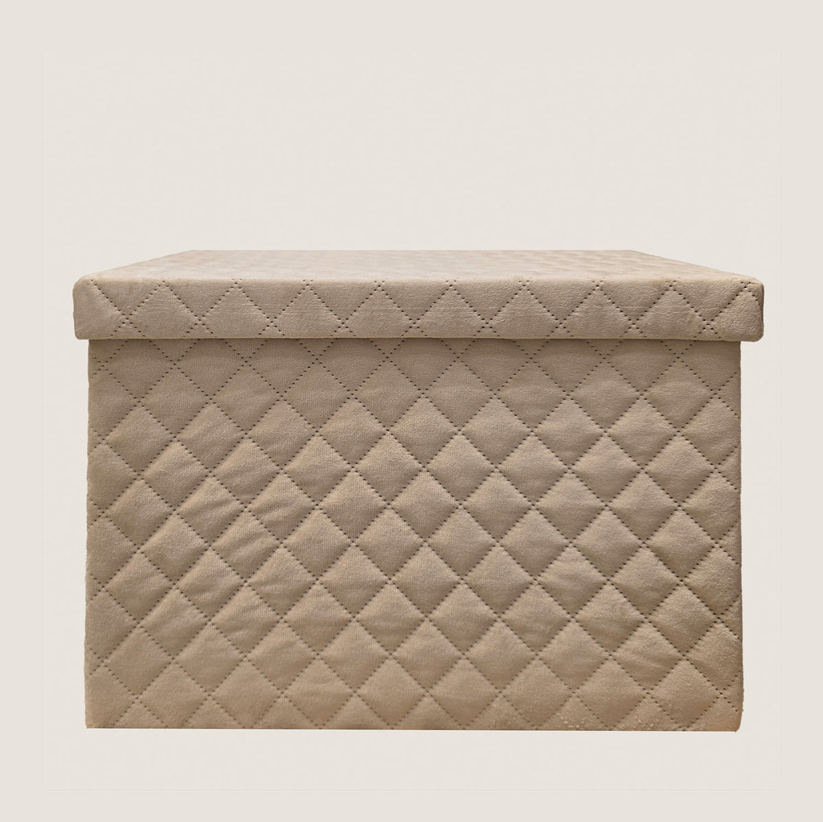 Carmella Storage Box 34x24x21cm Cream