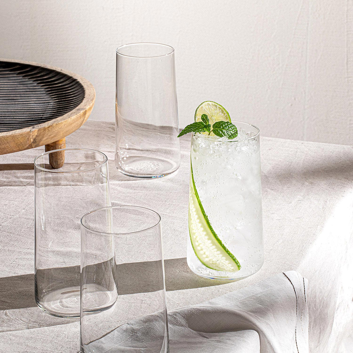 Arletta Soft Drink Set Of 4 540ml Transparent