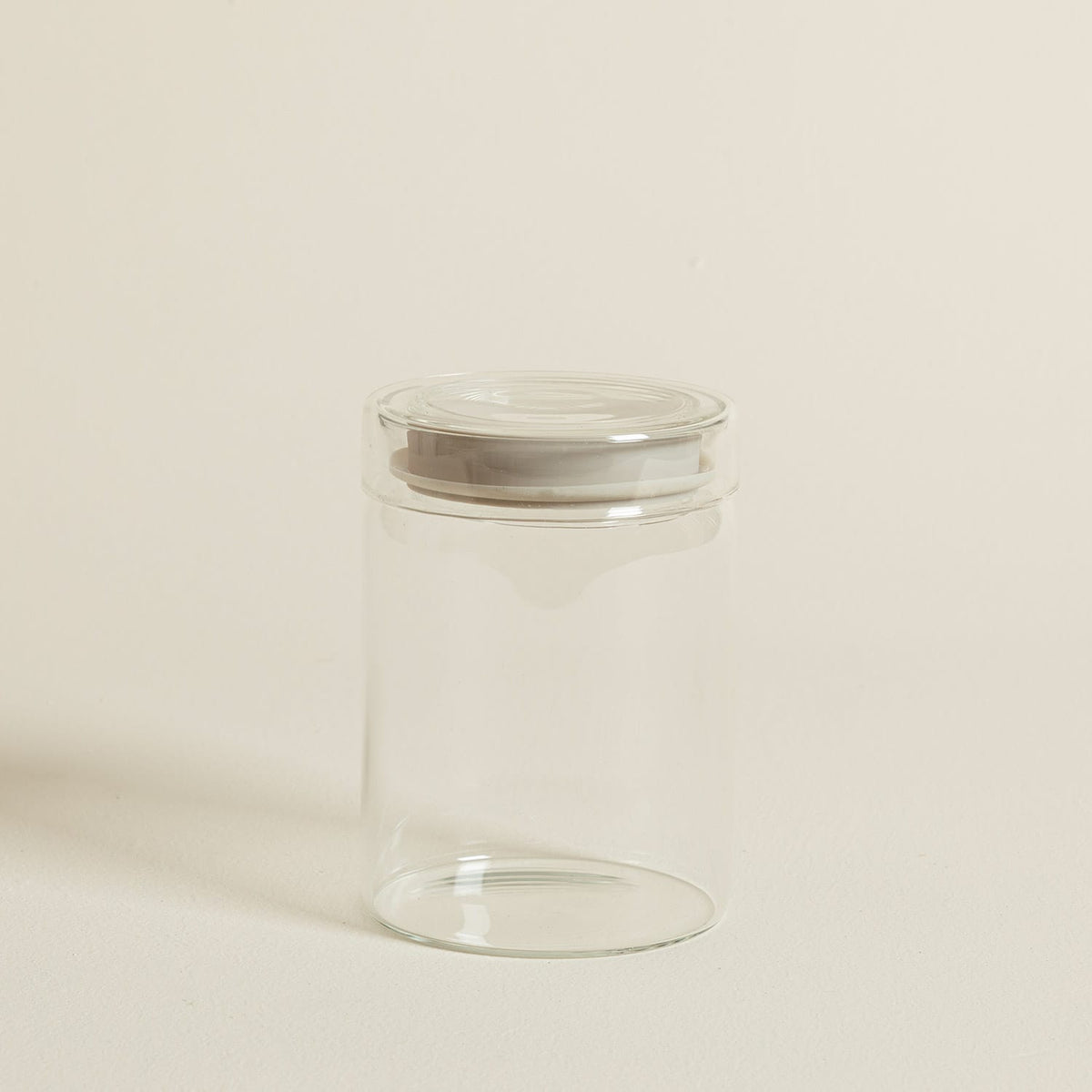 Agni Glass Canister 800ml 10x14cm Transparent