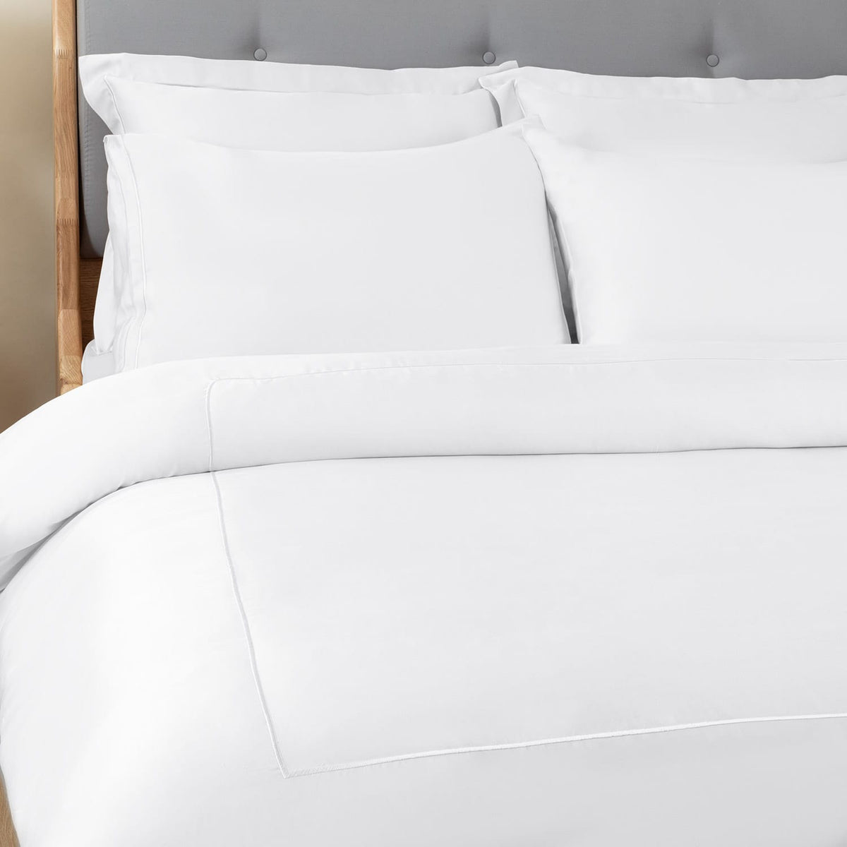 Bambu Duvet Cover King 230x220cm White
