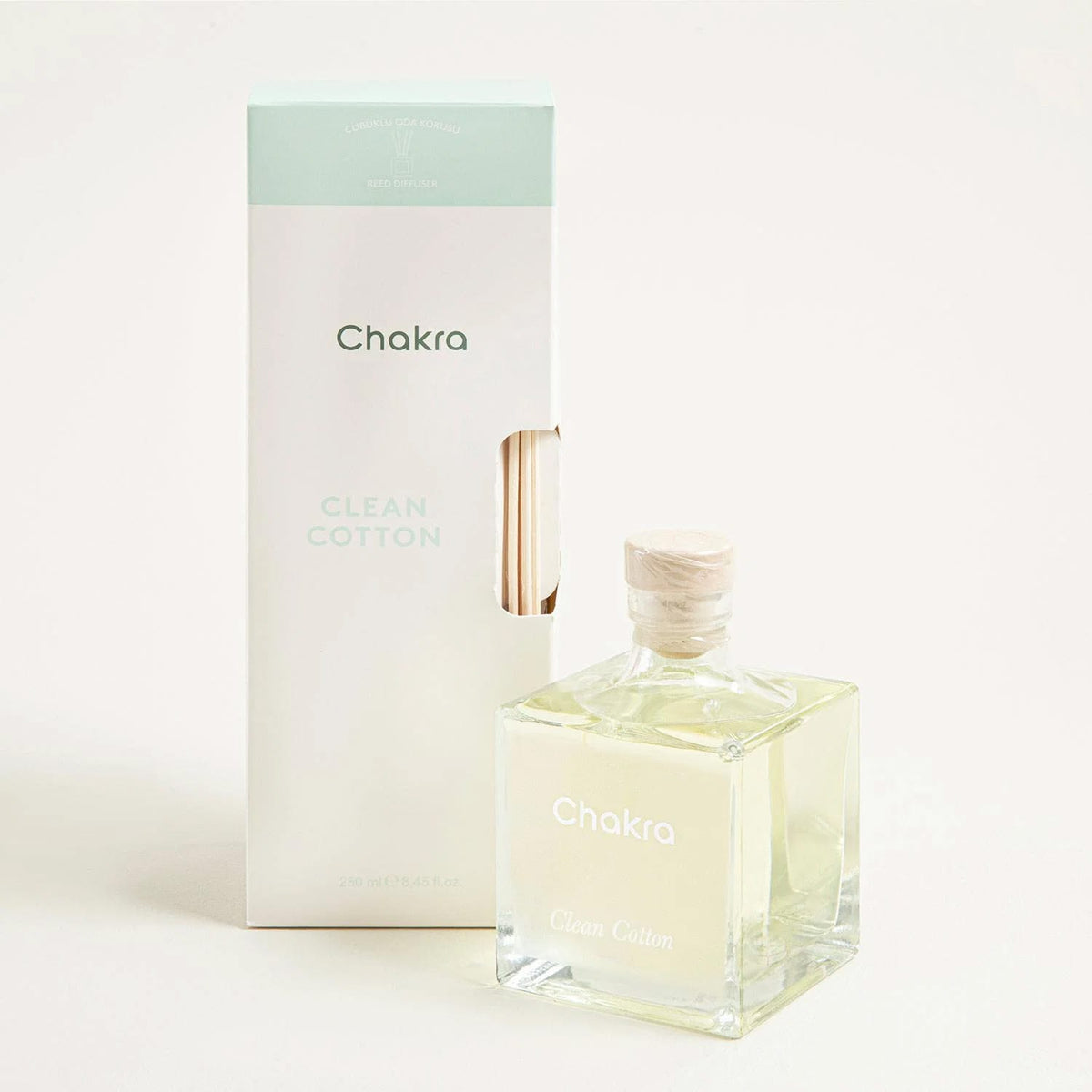 Reed Diffuser 250ml Clean Cotton
