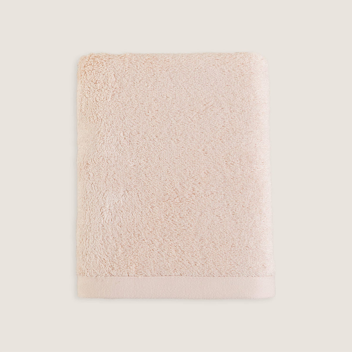 Sollid Bamboo Face Towel 50x90cm Powder
