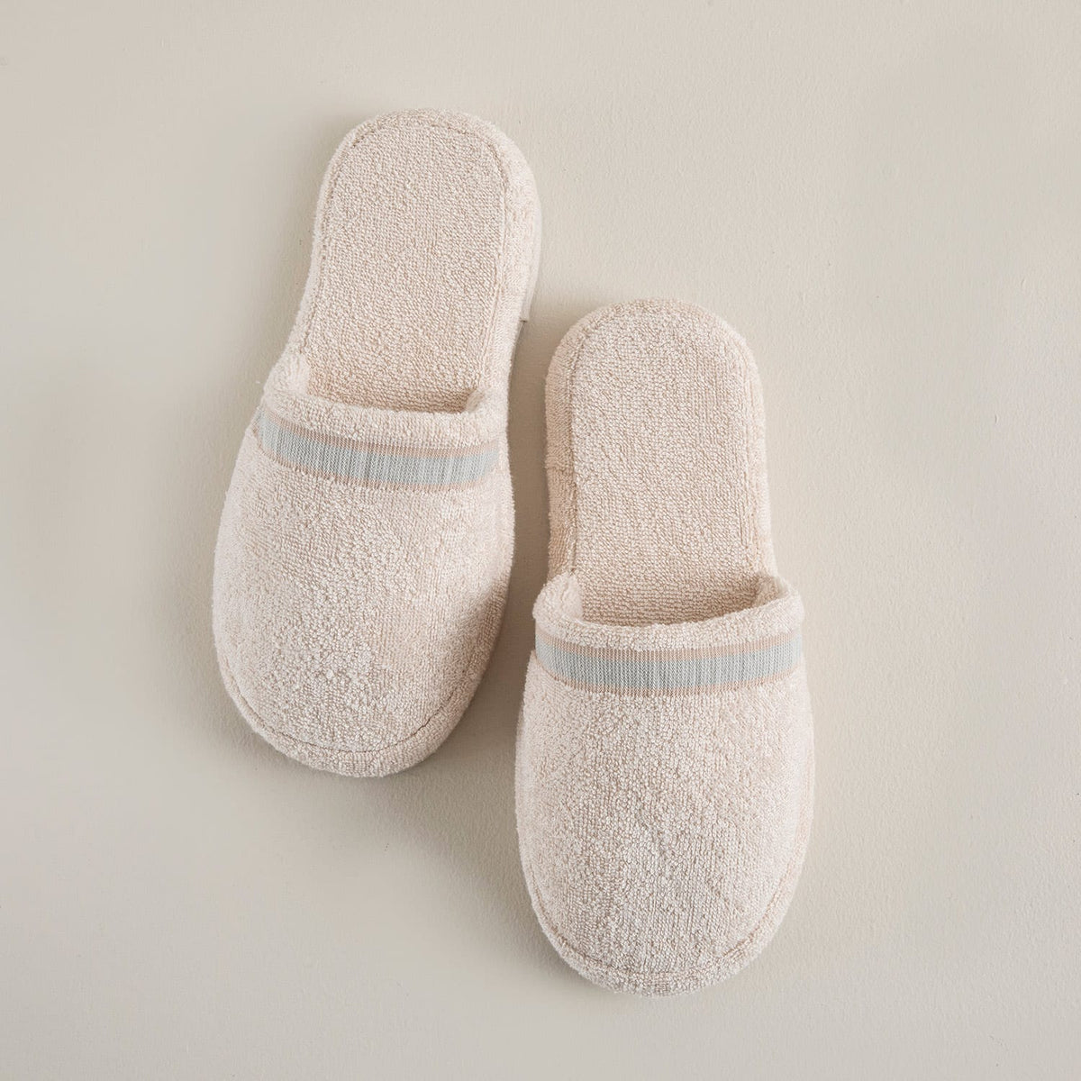 Derin Unisex Slippers Beige / Ocean