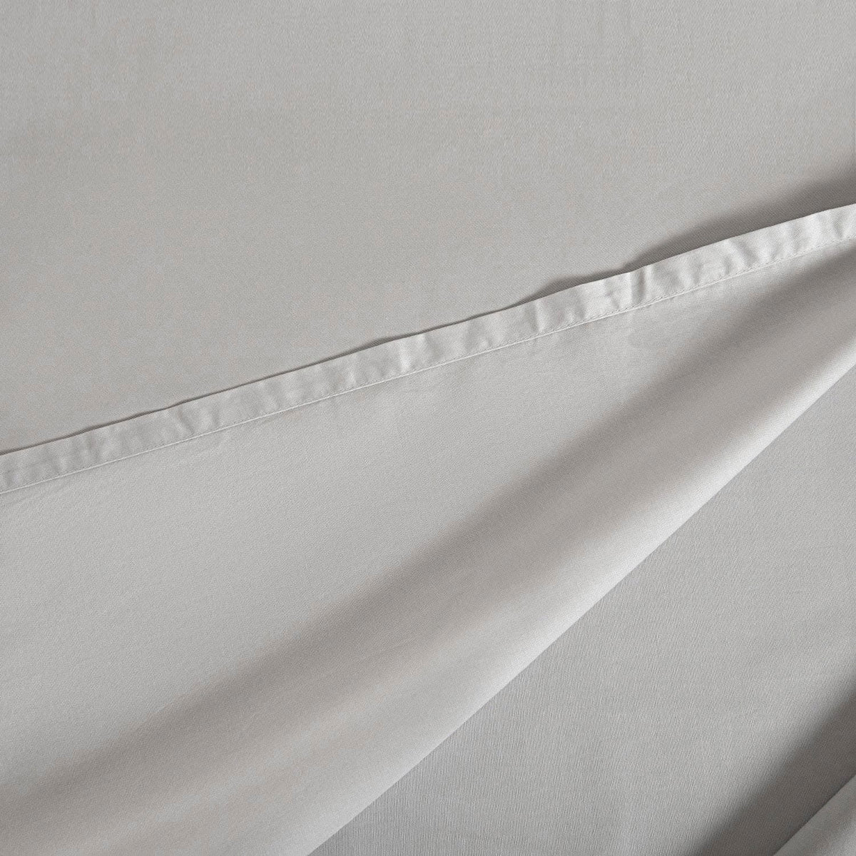 Alana Flat Sheet 180x260cm Cool Grey