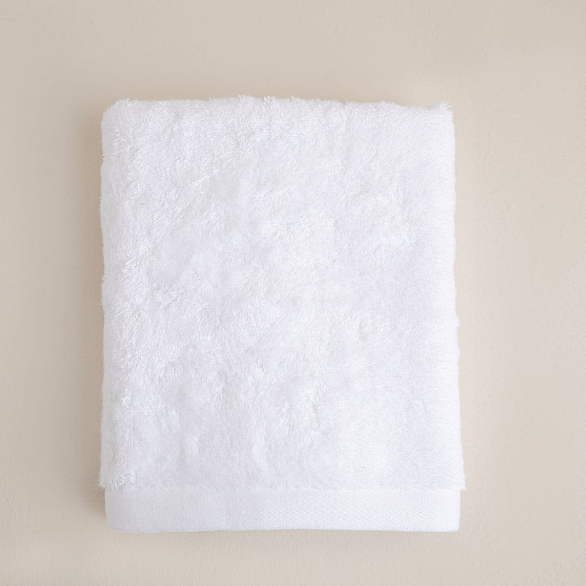 Solid Face Towel 50x90cm White