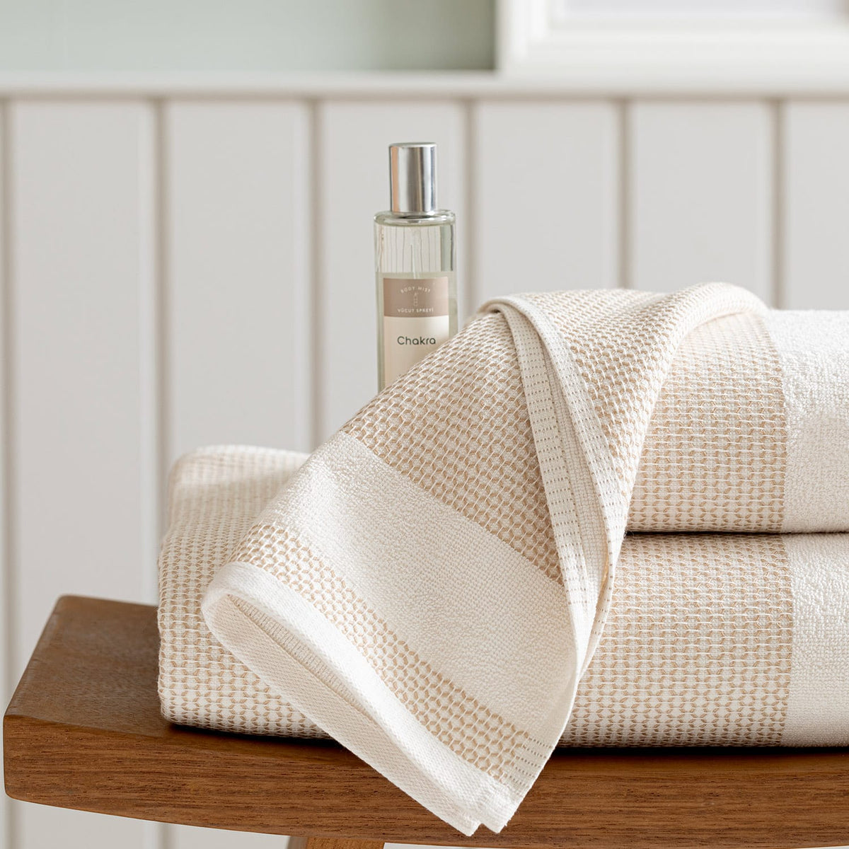 Albera Hand Towel 30x50cm Natural Beige
