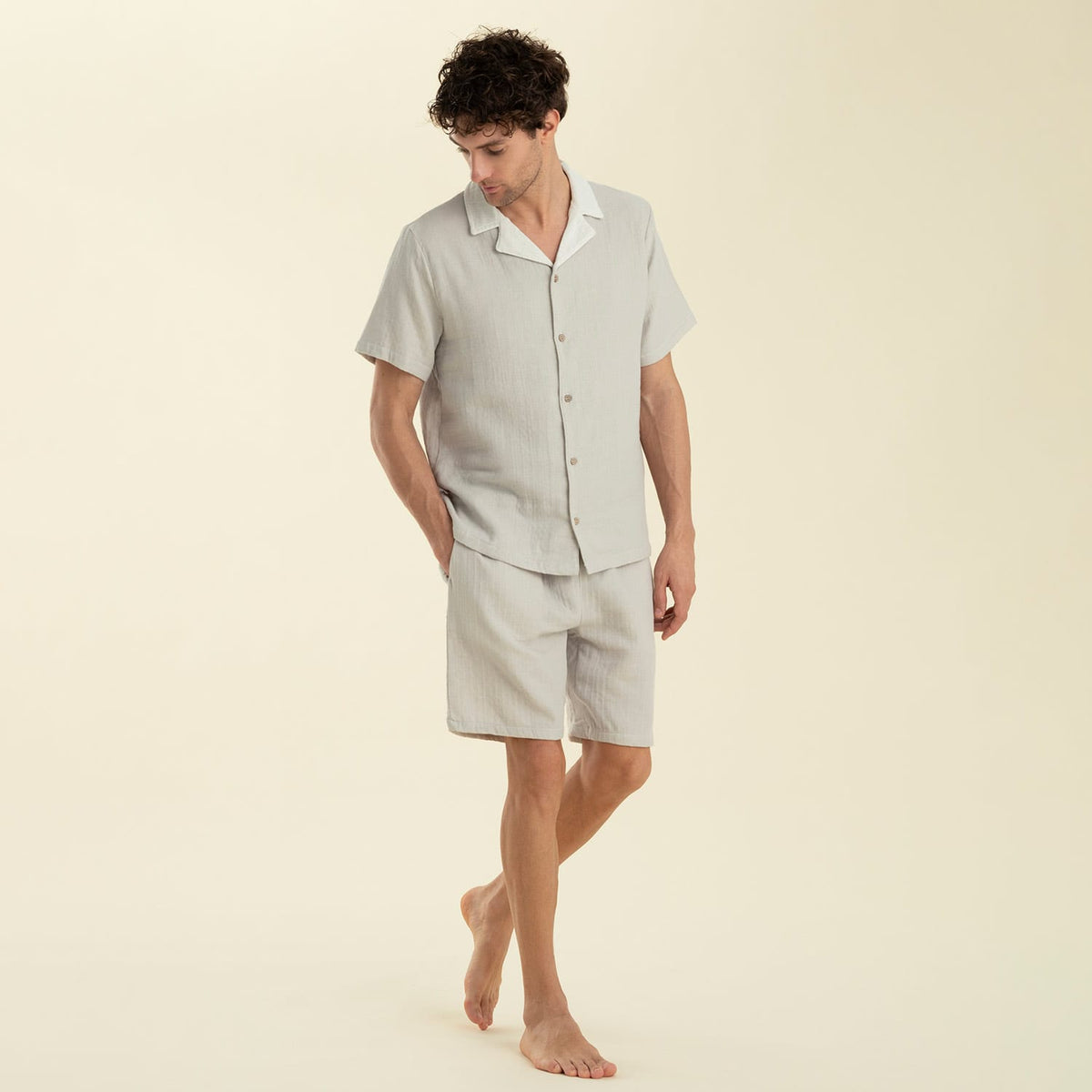 Profundo Short Set Gray