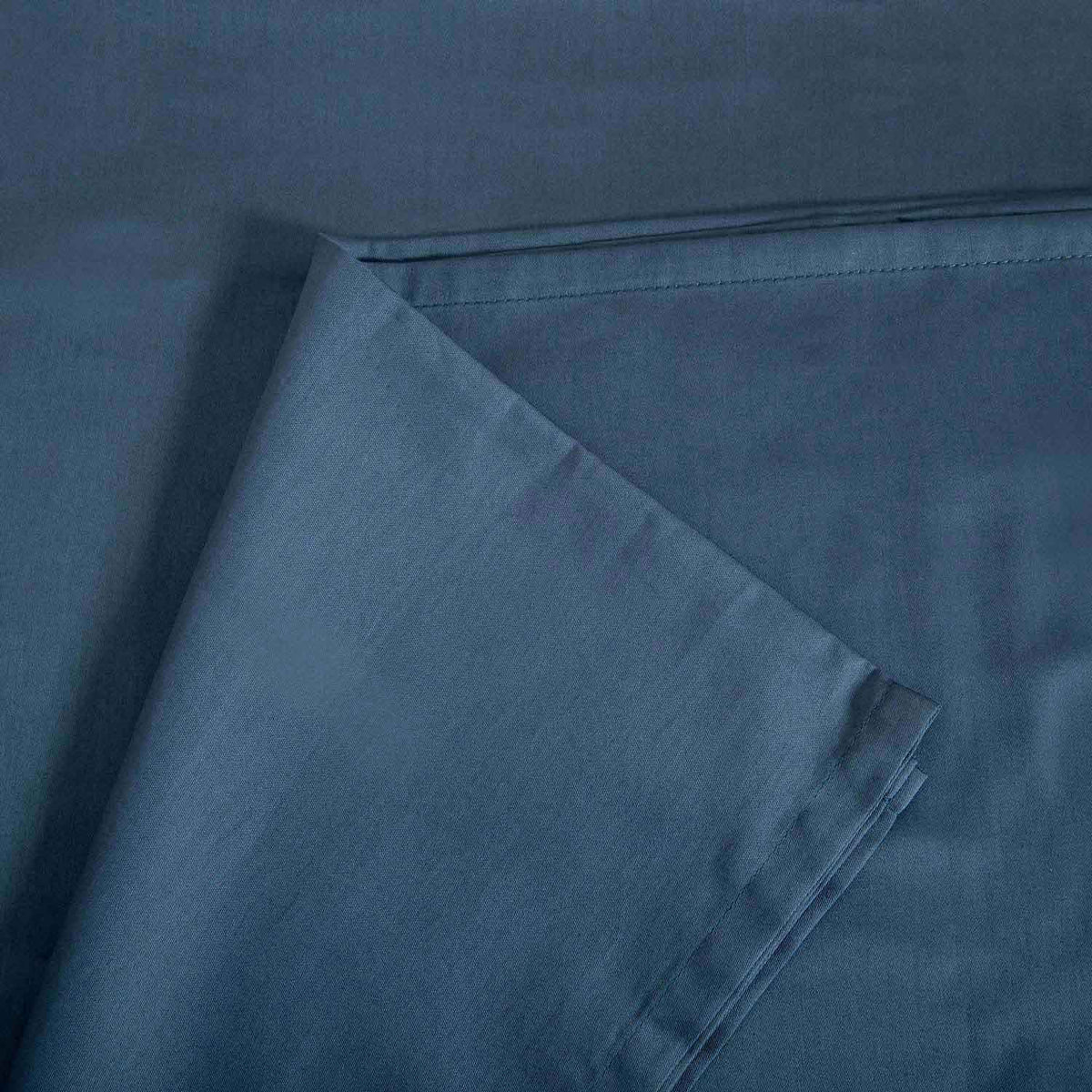 Alana Flat Sheet 240x260cm Blue