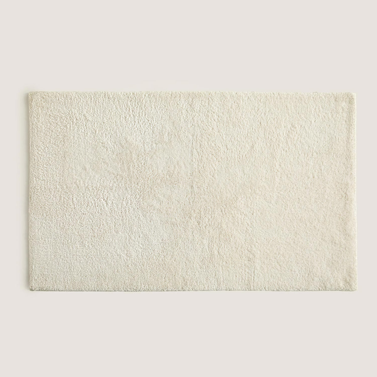 Bamboo Solid Bathmat Ecru