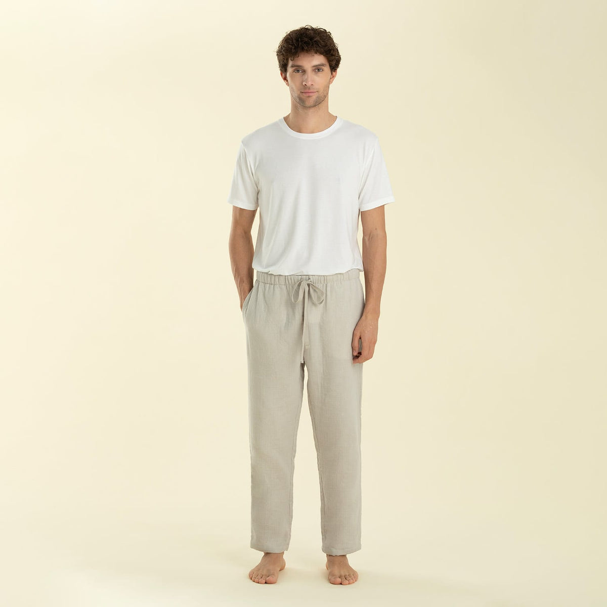 Profundo Pajama Bottom Gray