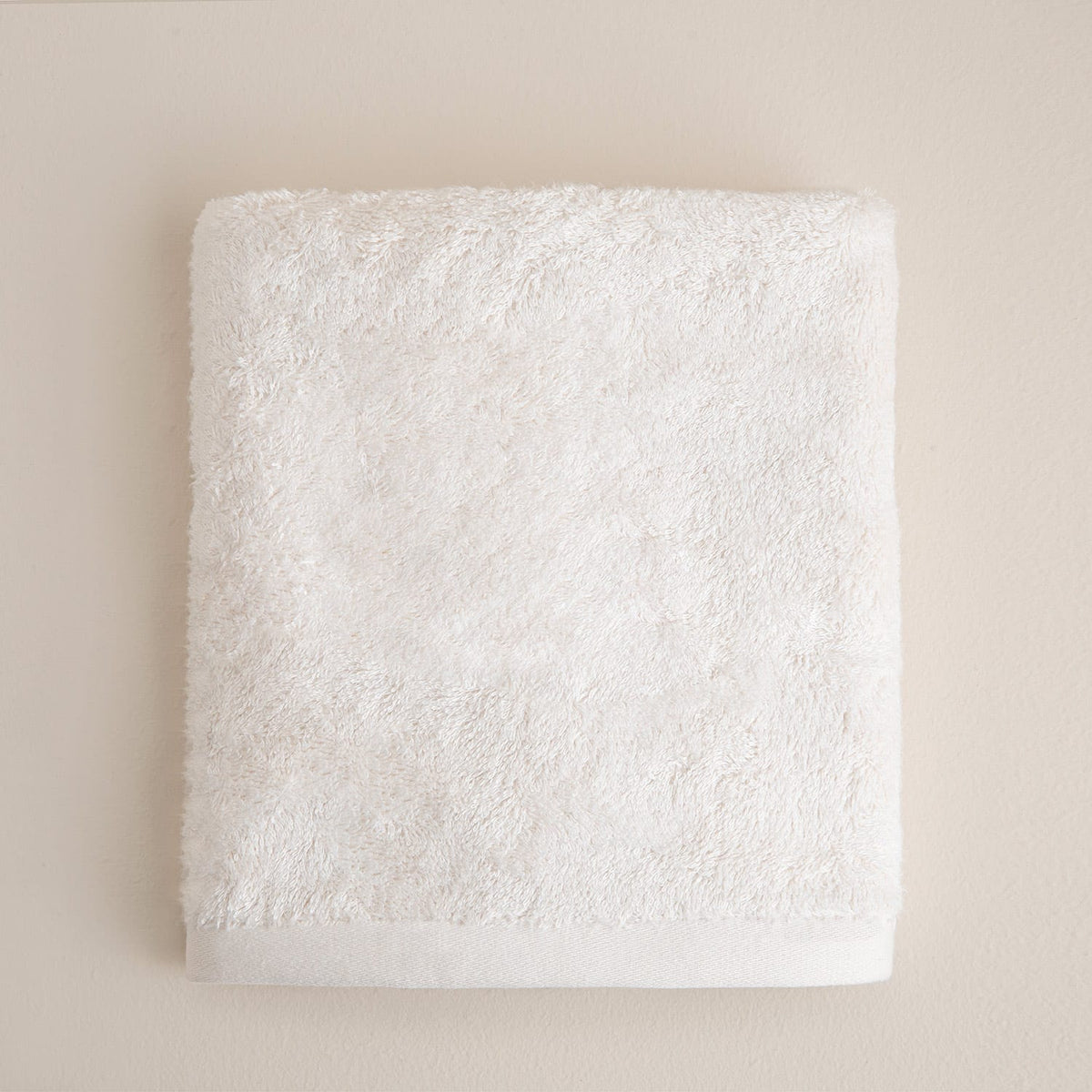 Solid Face Towel 50x90cm Ecru