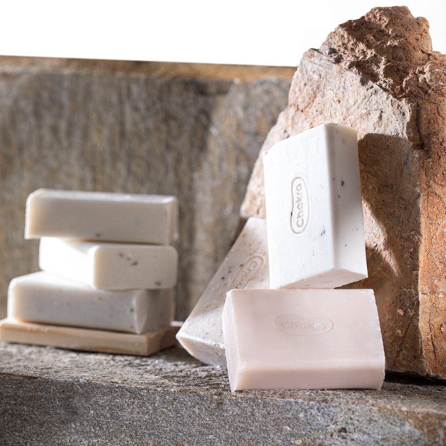 Natural Soap With Woden Holder 100 g Tea Tree