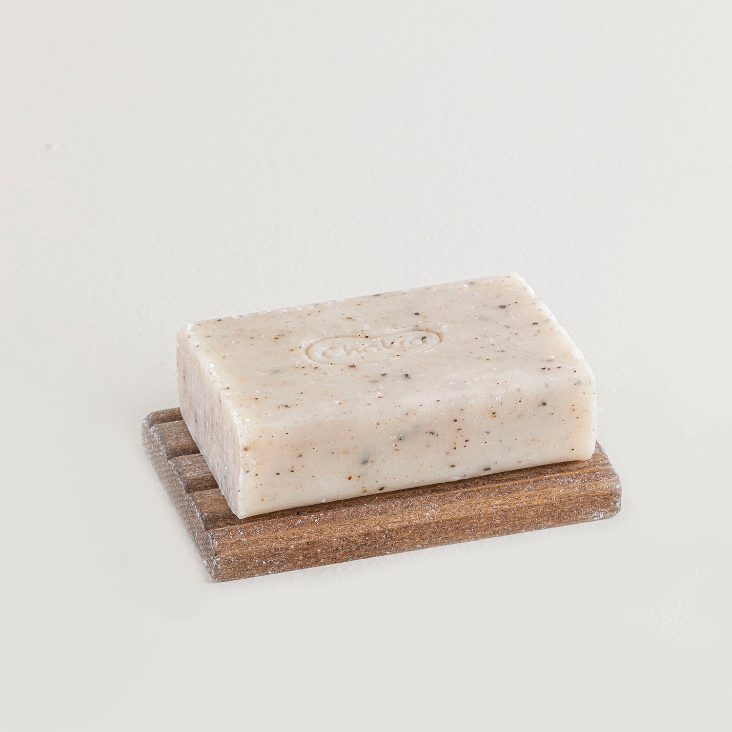 Natural Soap With Woden Holder 100 g Black Grapes