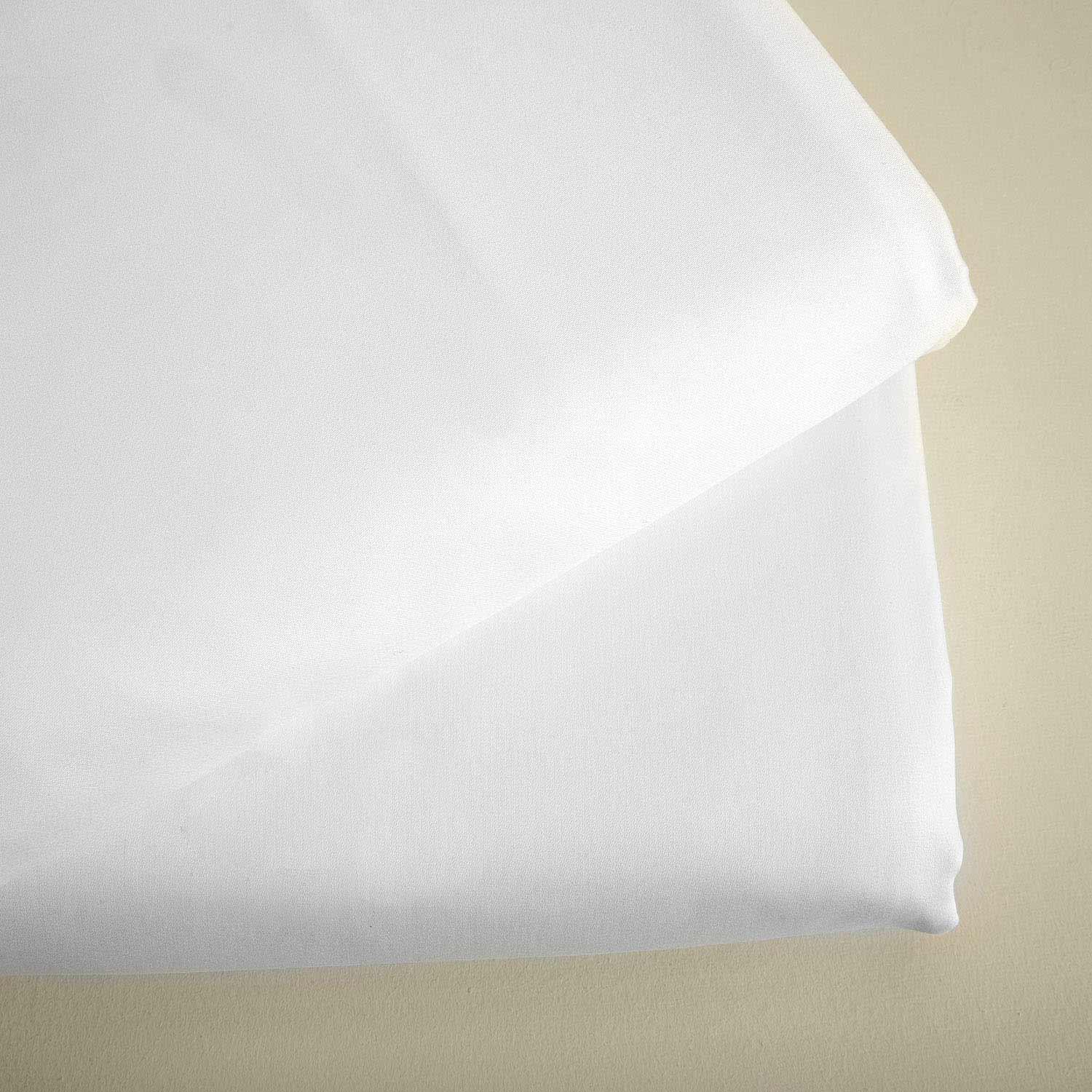 Classic Extra Double Bed Sheet 280x290 cm White