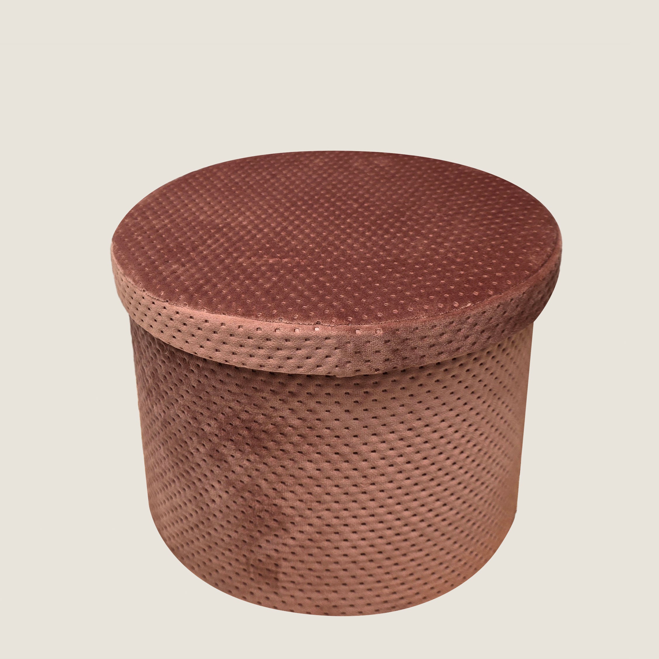 Evelina Storage Box 17x16 cm Pink