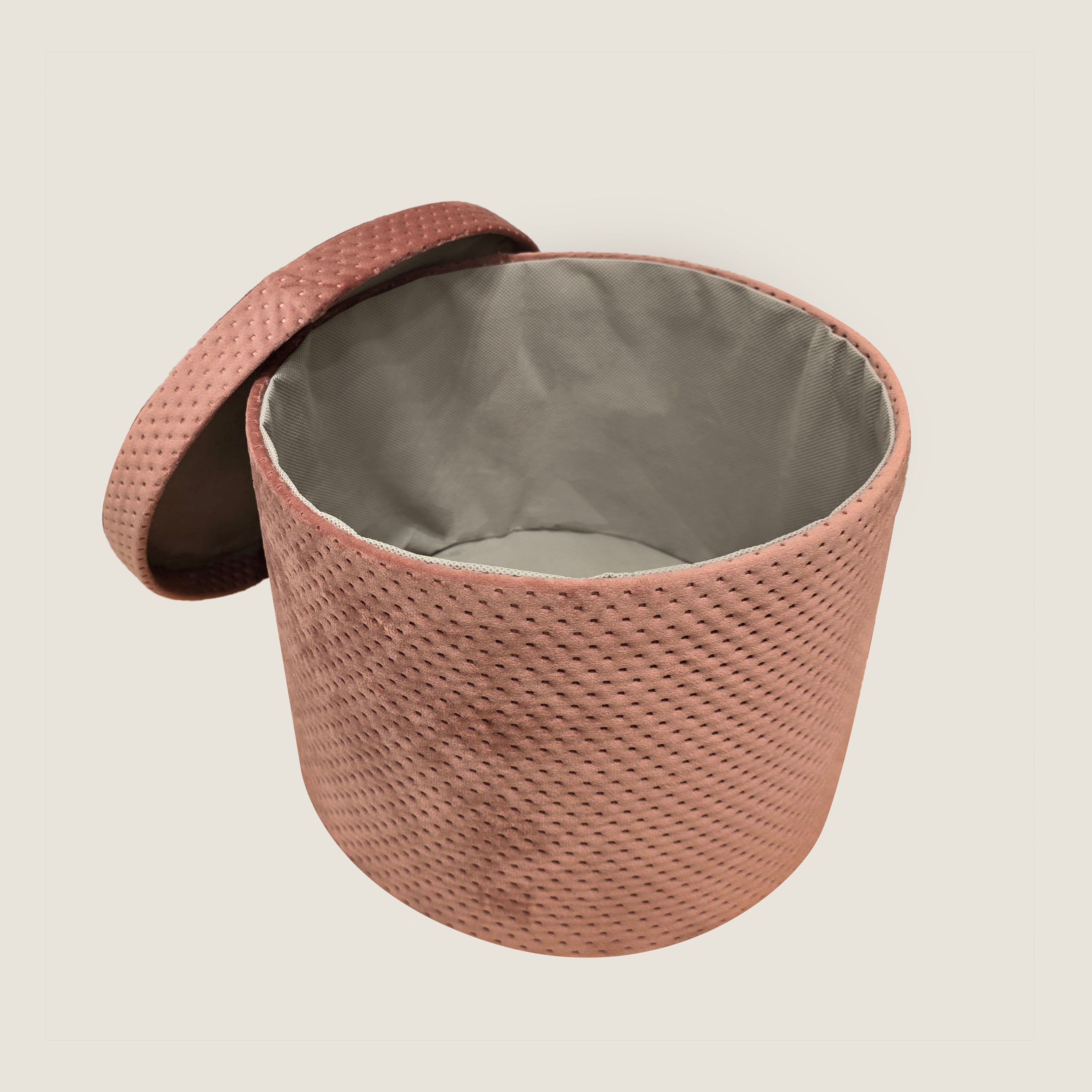 Evelina Storage Box 17x16 cm Pink