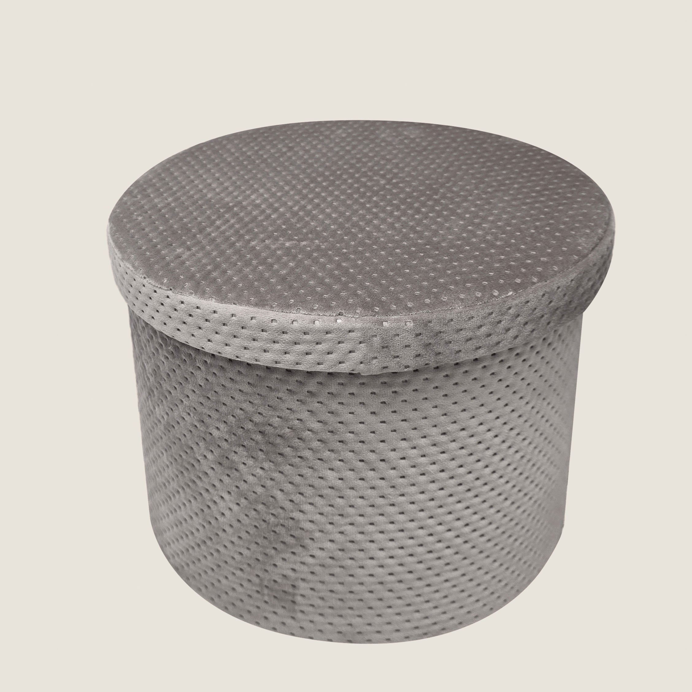 Evelına Storage Box 23x20 cm Grey