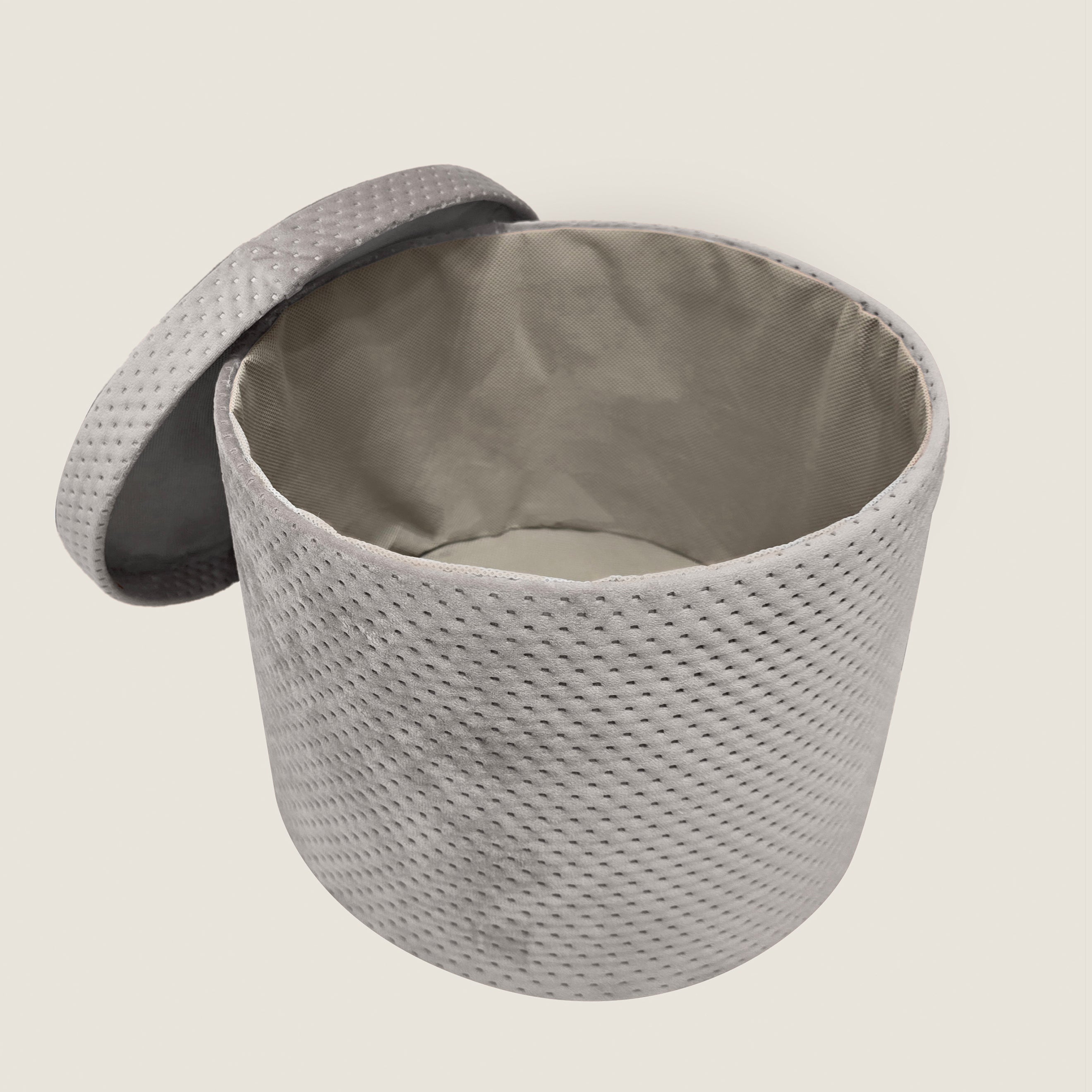 Evelına Storage Box 23x20 cm Grey