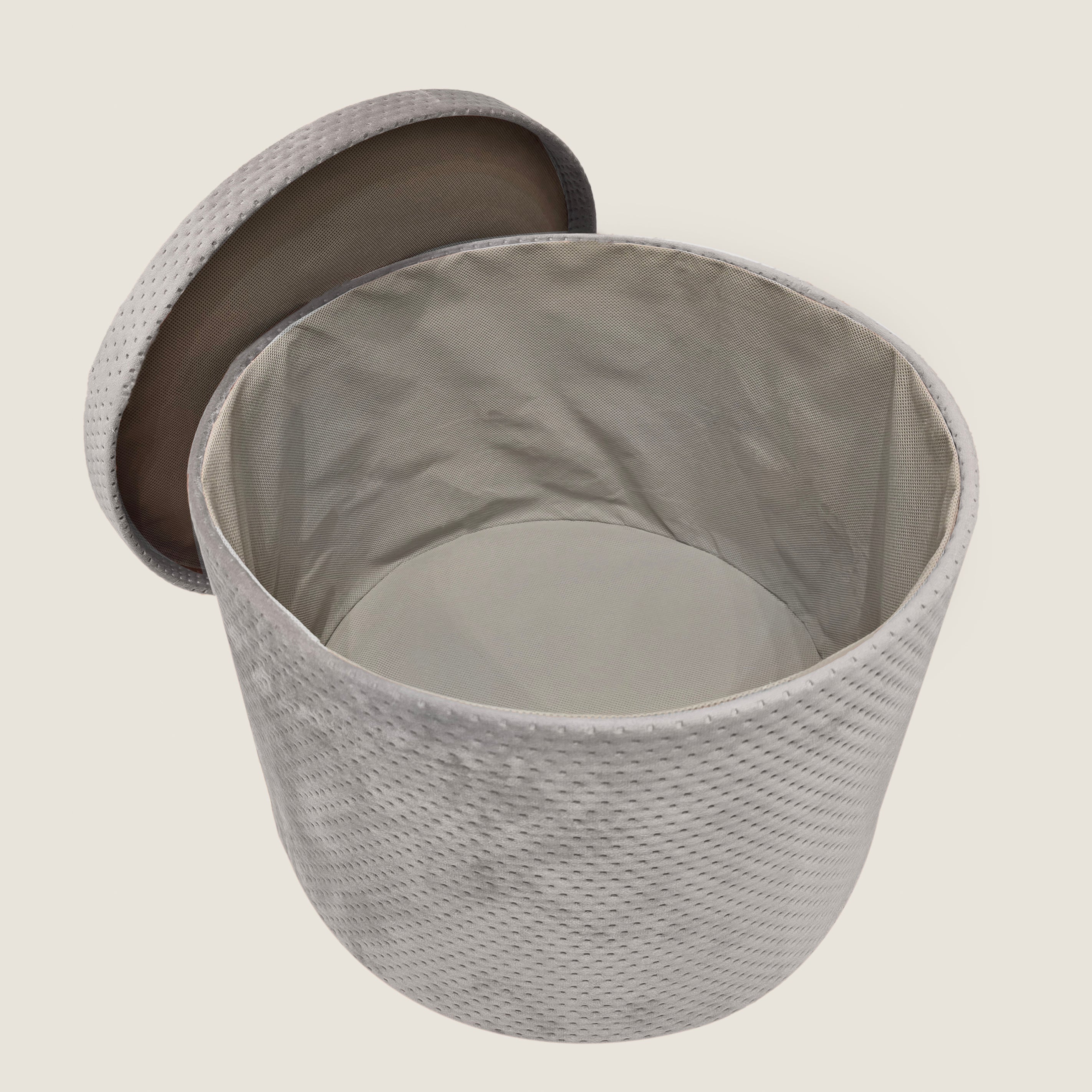 Evelına Storage Box 30x24 cm Grey