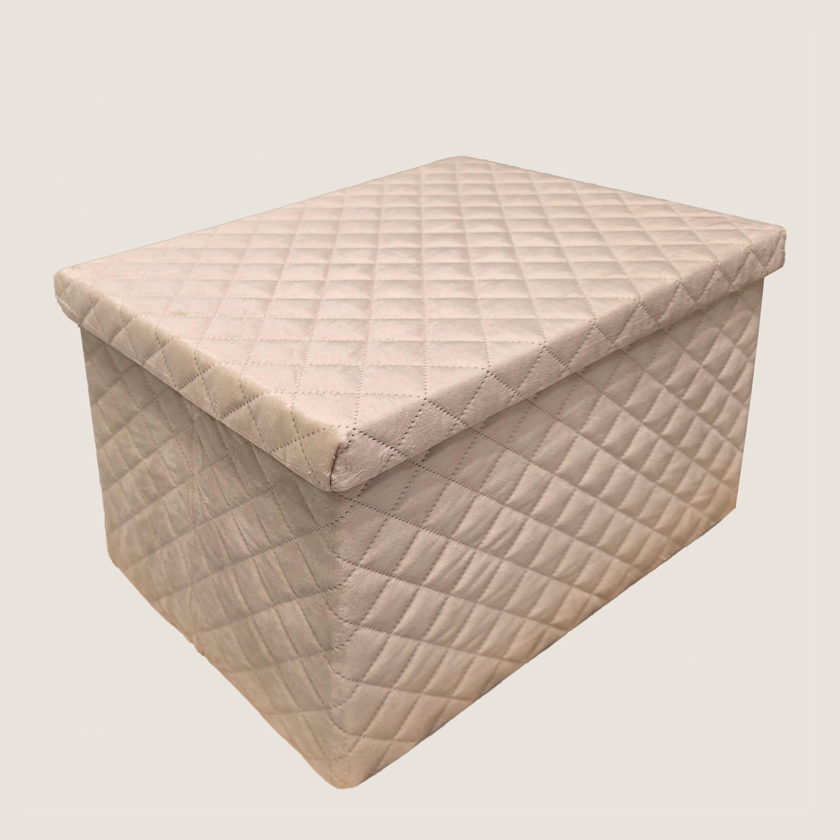 Carmella Storage Box 34x21 cm Cream