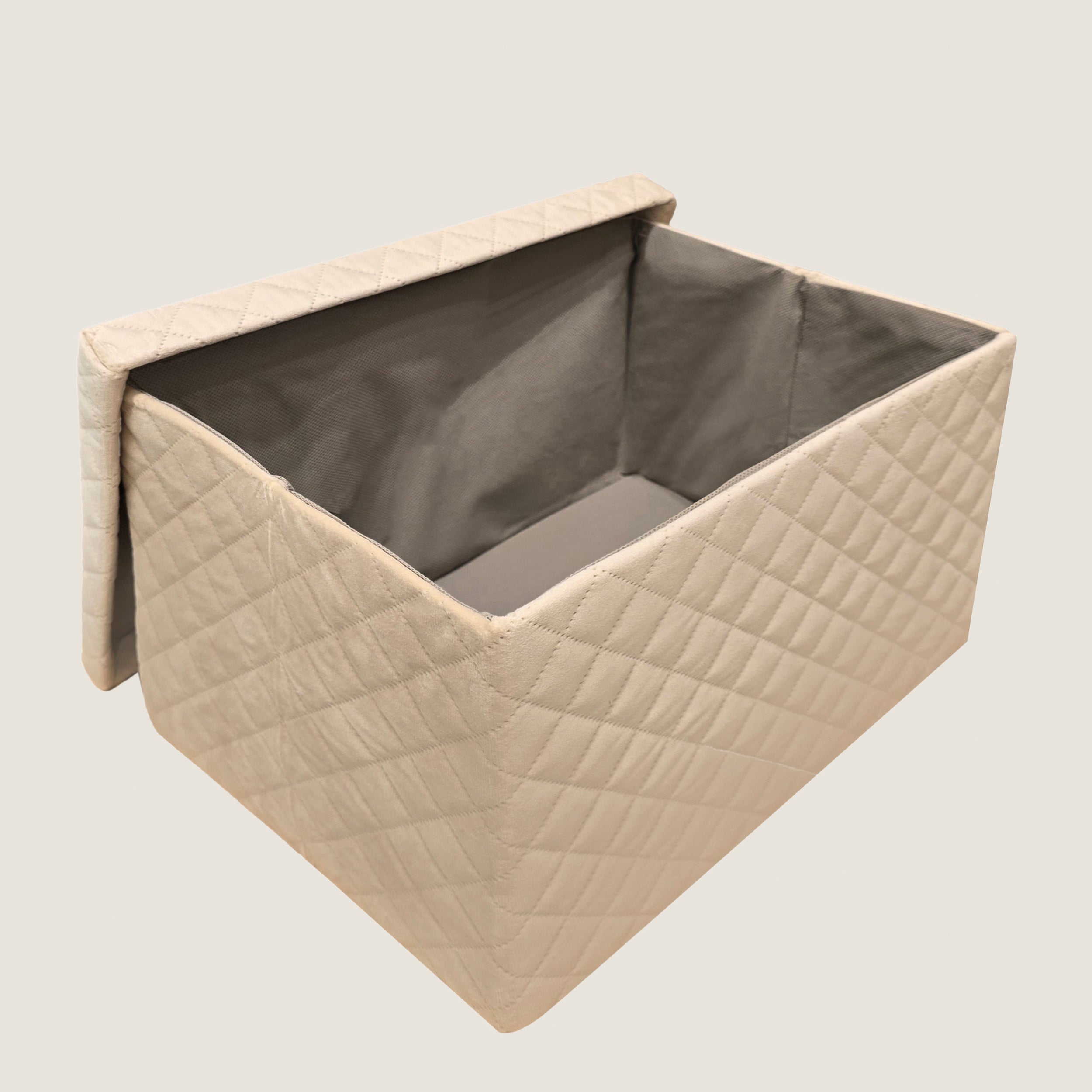 Carmella Storage Box 34x21 cm Cream