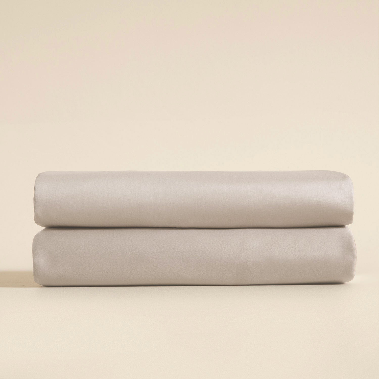 Classic Bamboo Cotton Double Bed Sheet 240x260 cm Beige