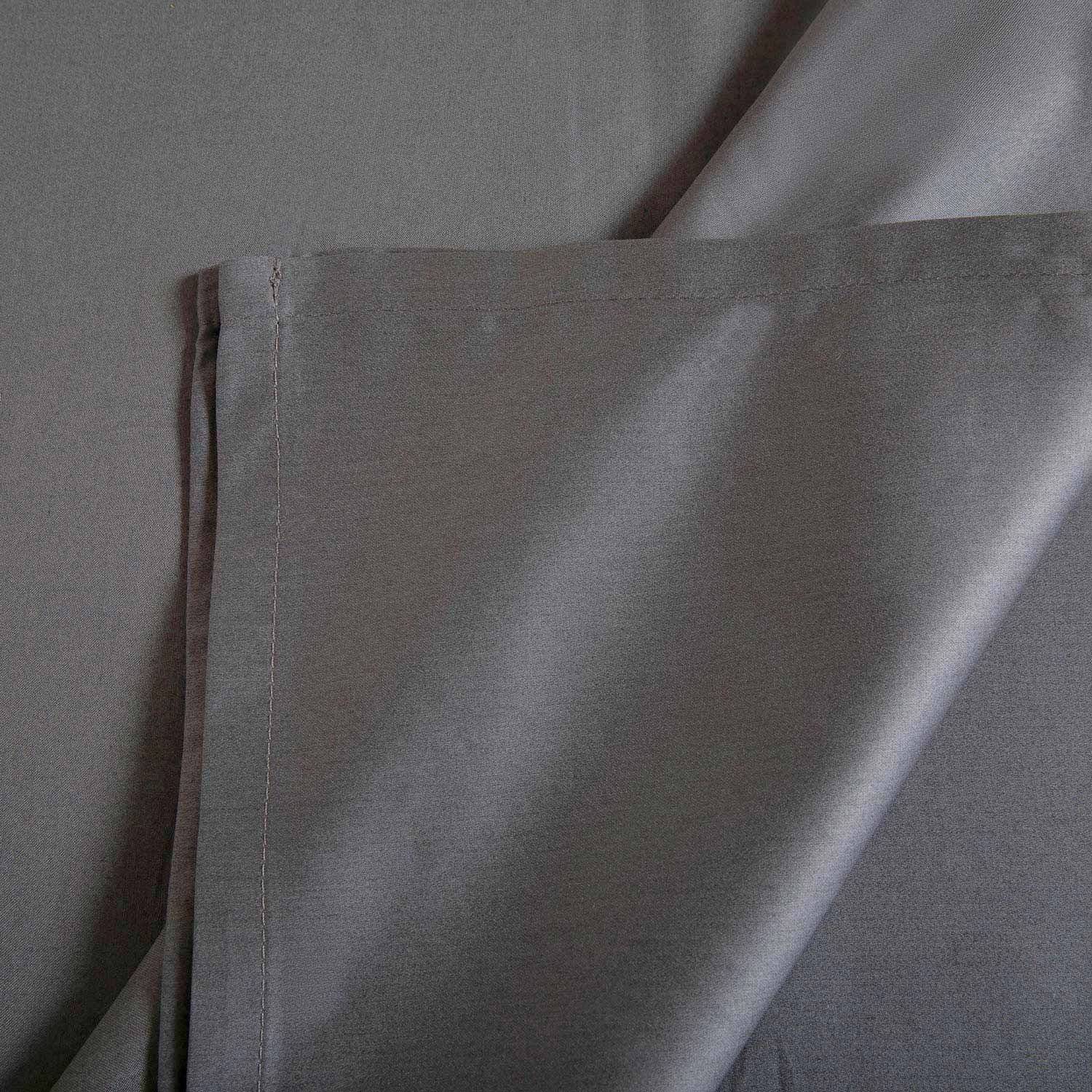 Luxury Flat Sheets 240x260 cm Dark Grey