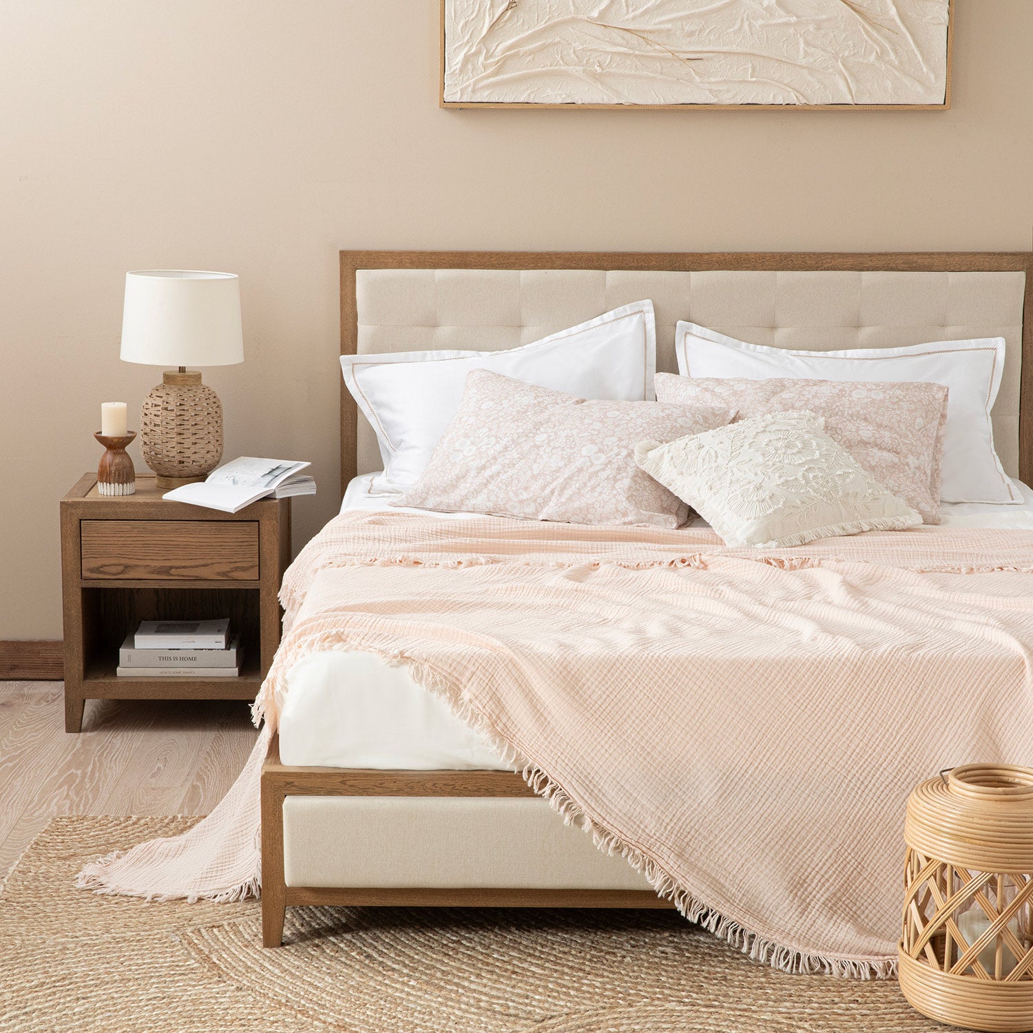 Marfa Pique Single 160x220 cm Powder