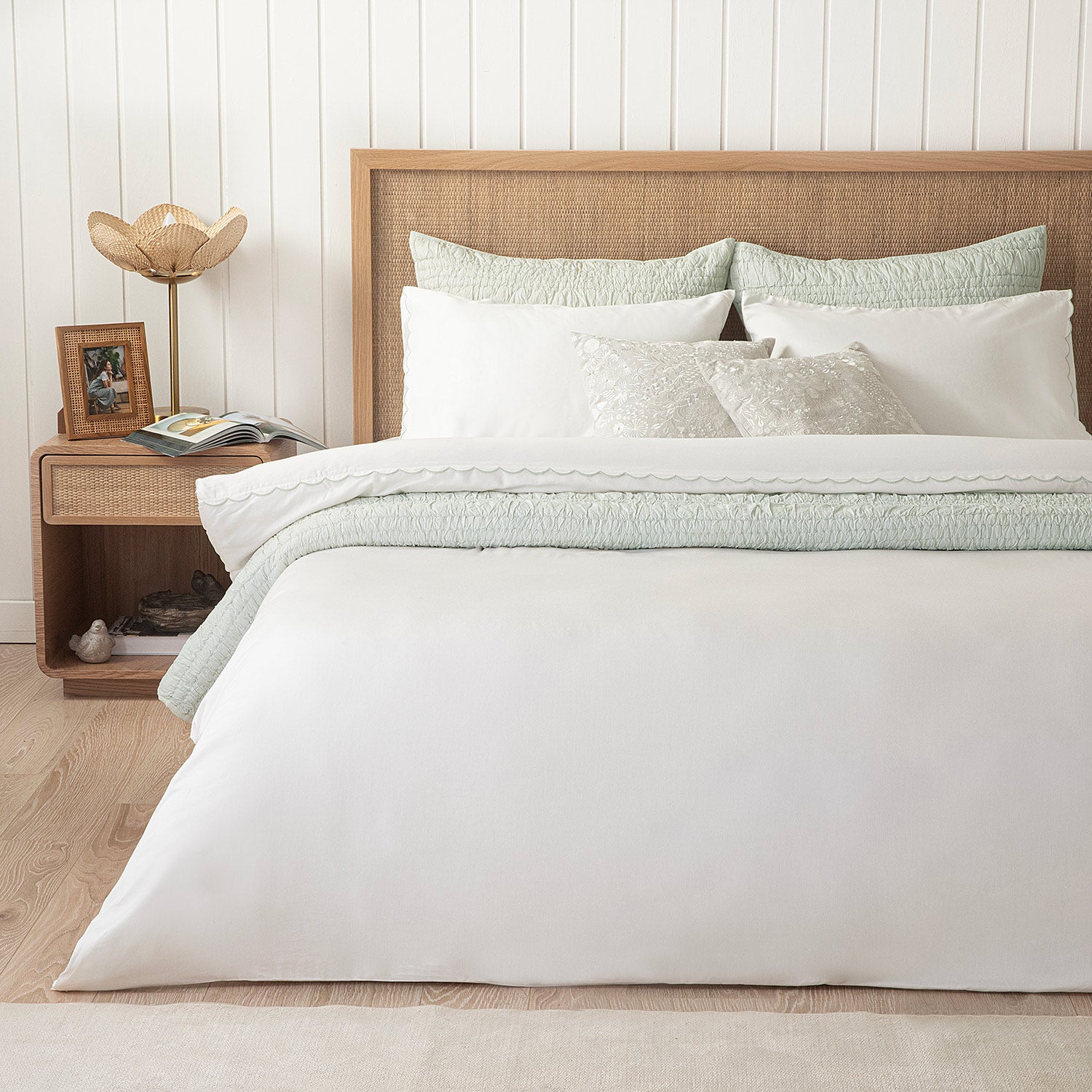 Cassis Duvet Cover Set Double Ocean