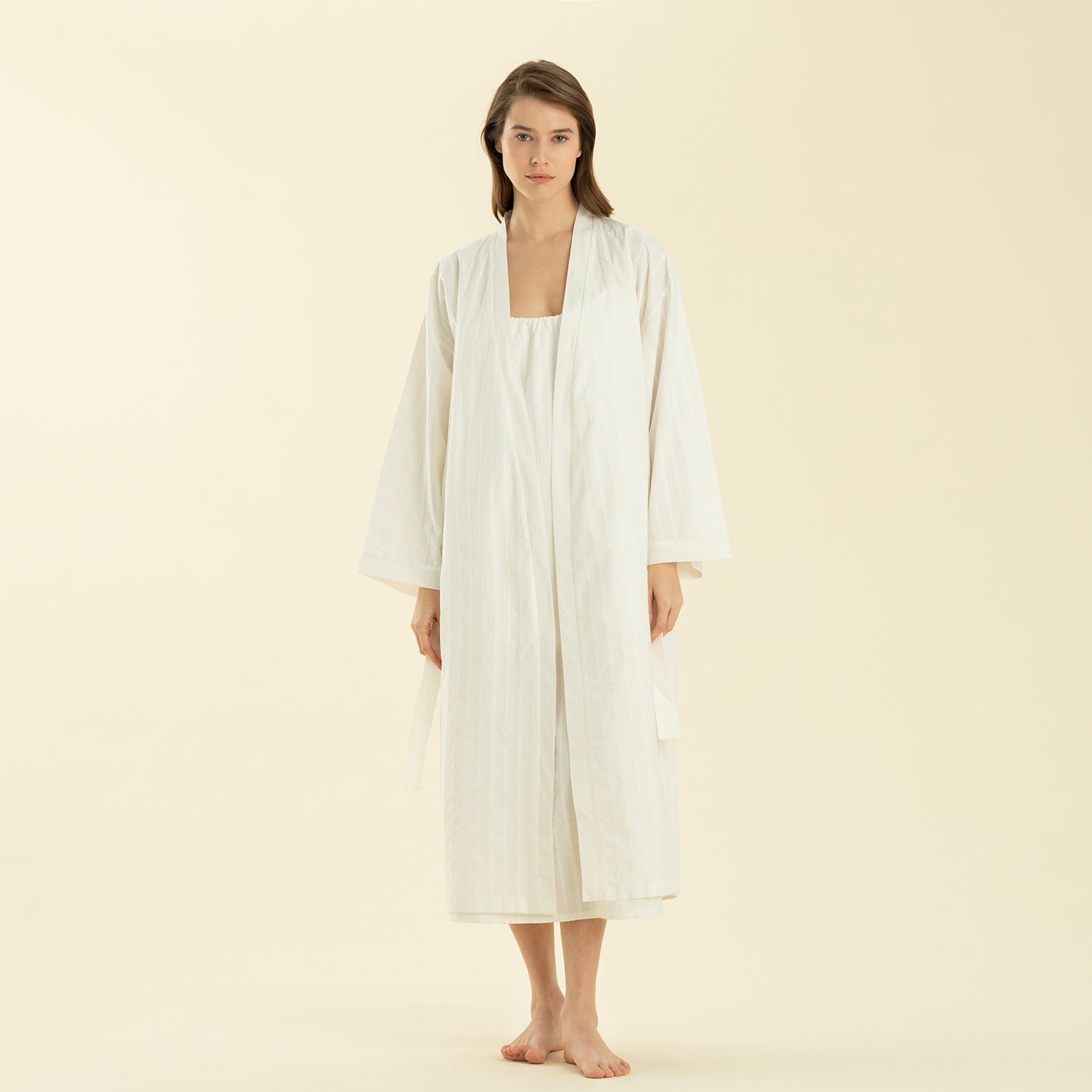 Monolitigo Robe Ecru