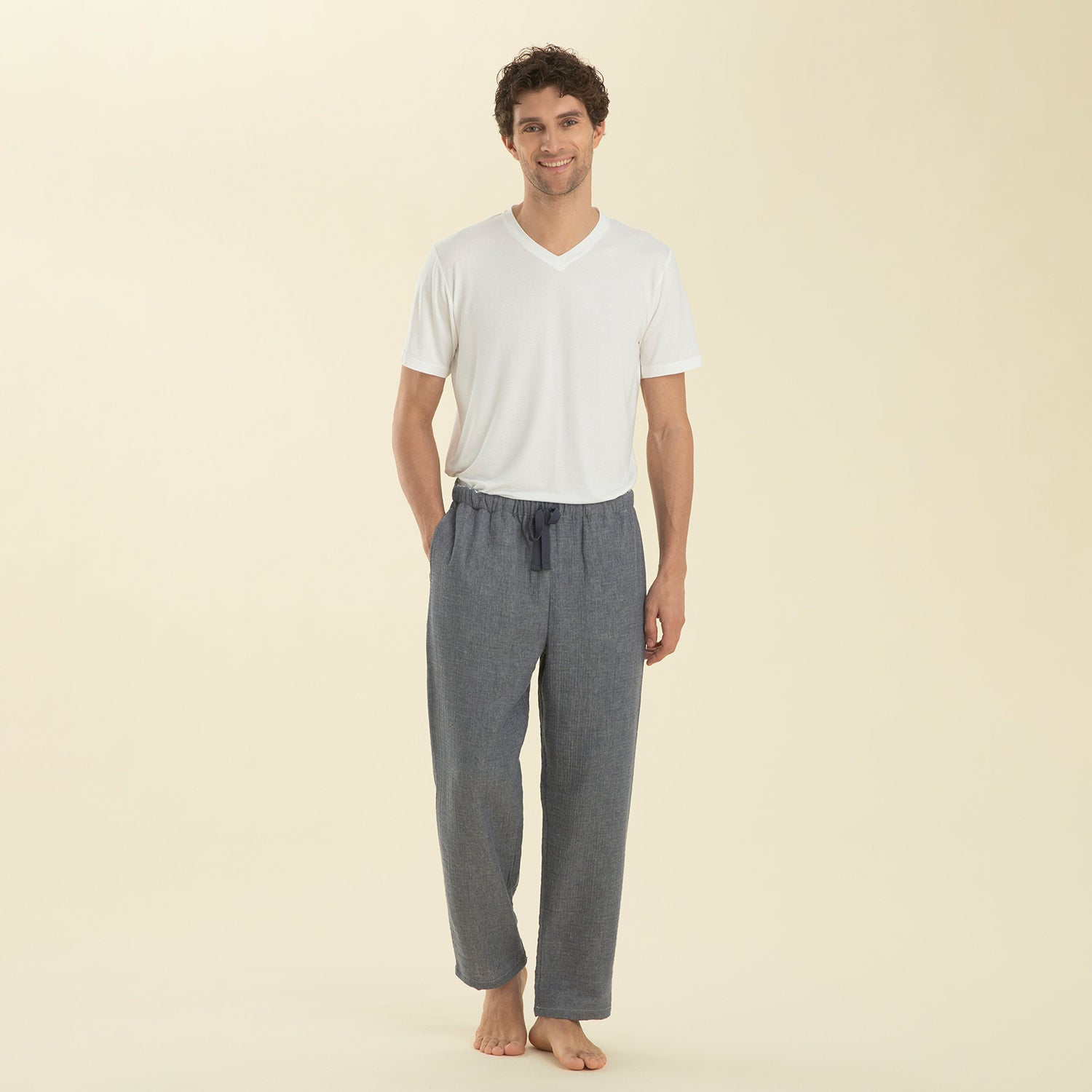 Profundo Pajama Bottom MARINE BLUE