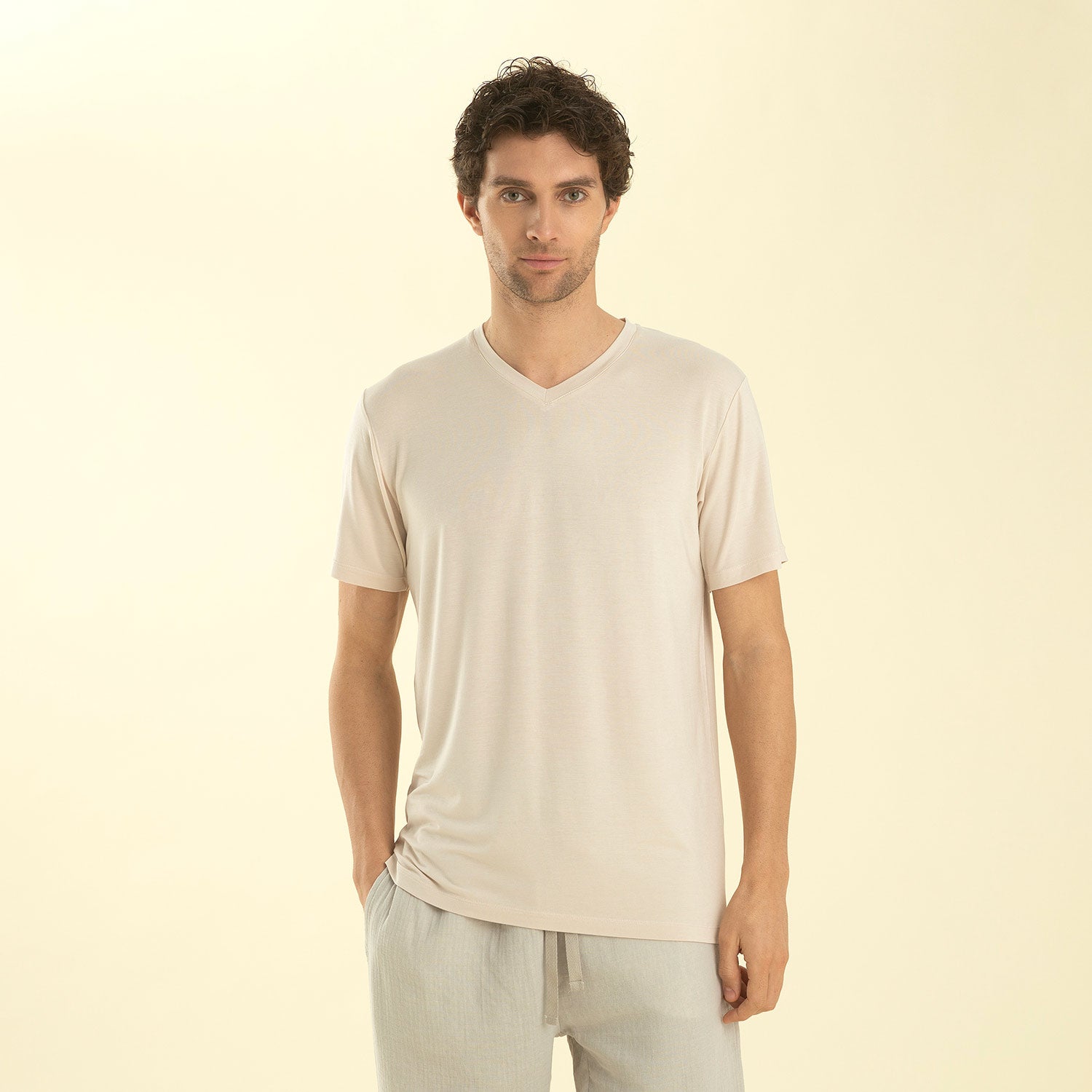 Pallas T-Shirt Beige