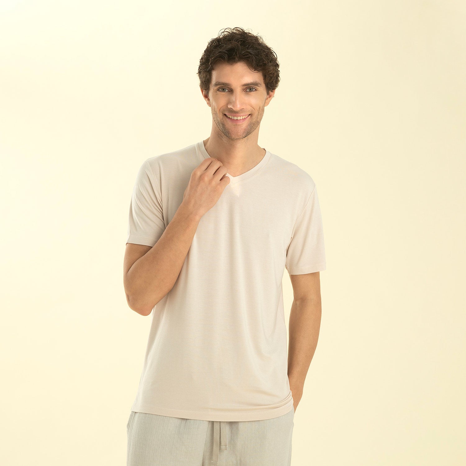 Pallas T-Shirt Beige