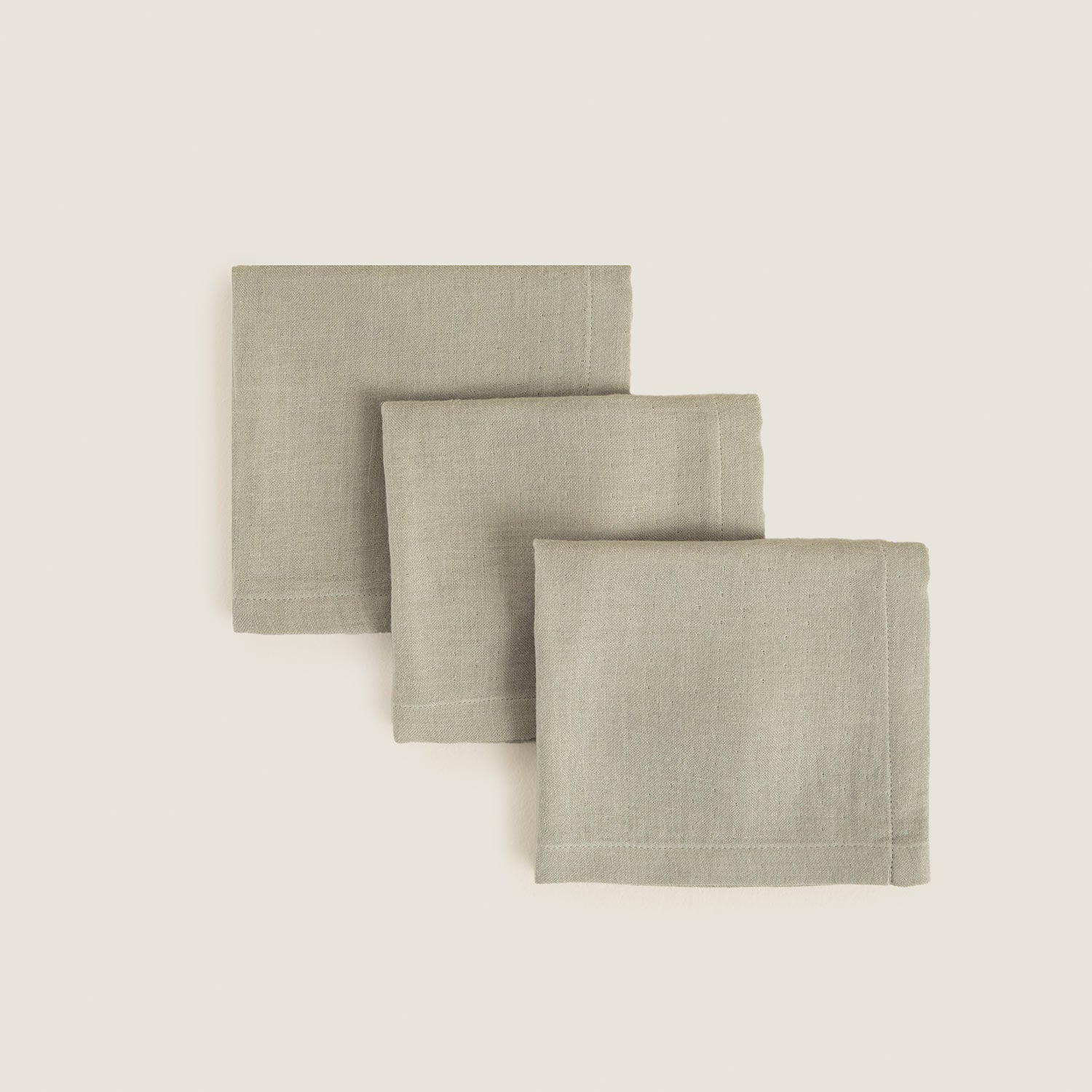 Abella 3-Piece Baby Burp Cloth GREEN