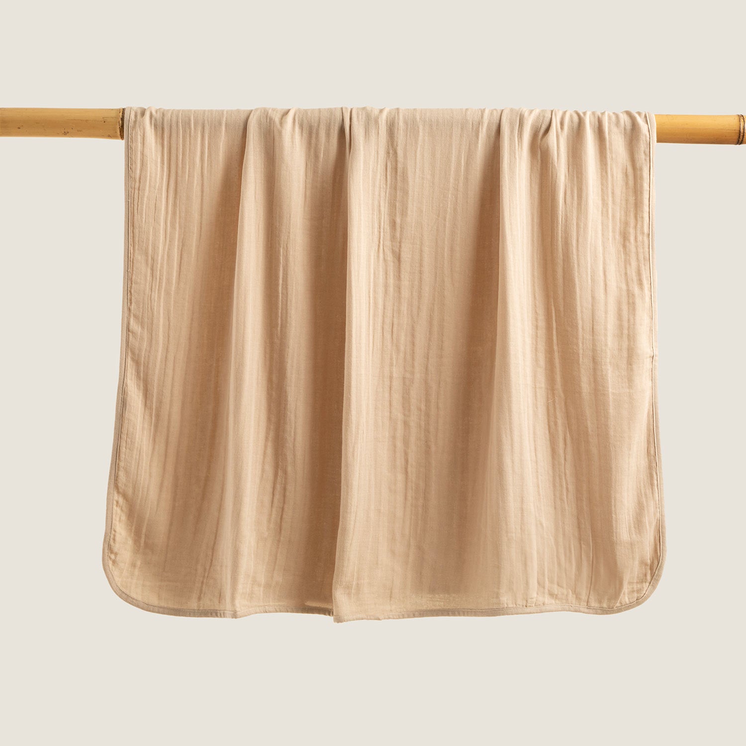 Harvey Baby Pique Coverlet 150x100cm Beige