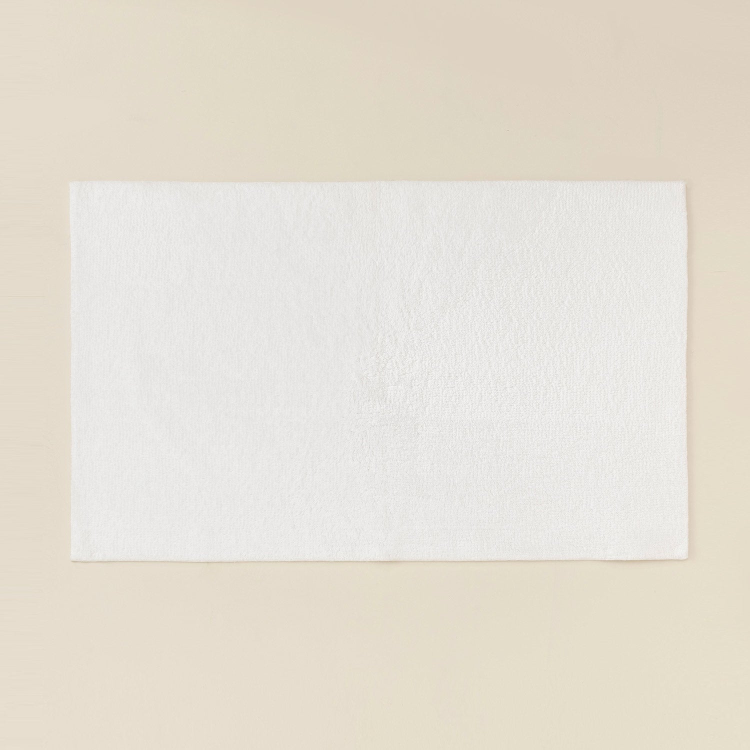 Bamboo Solid Bathmat 60x100 cm White