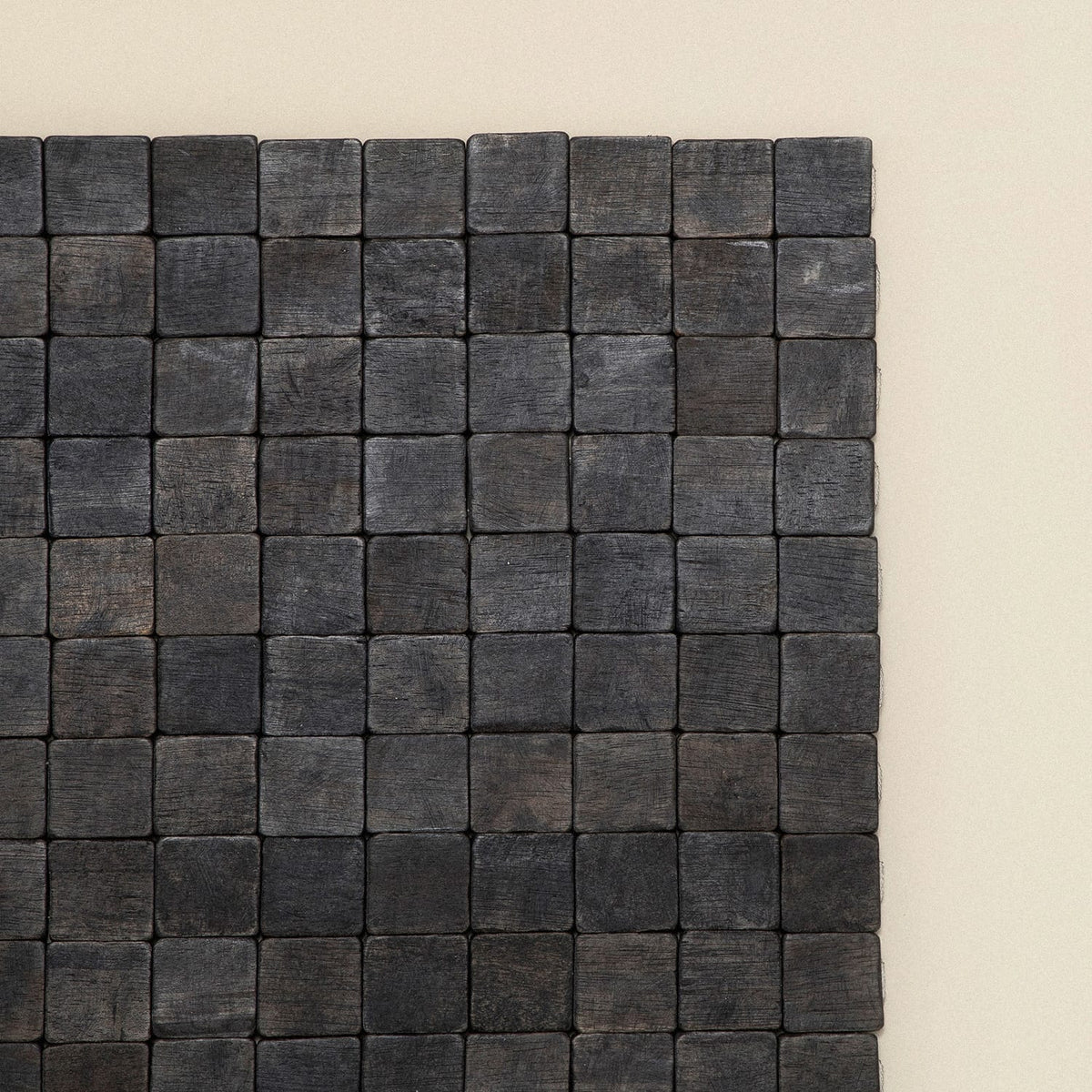 Costa Wooden Mat 70x130cm Black