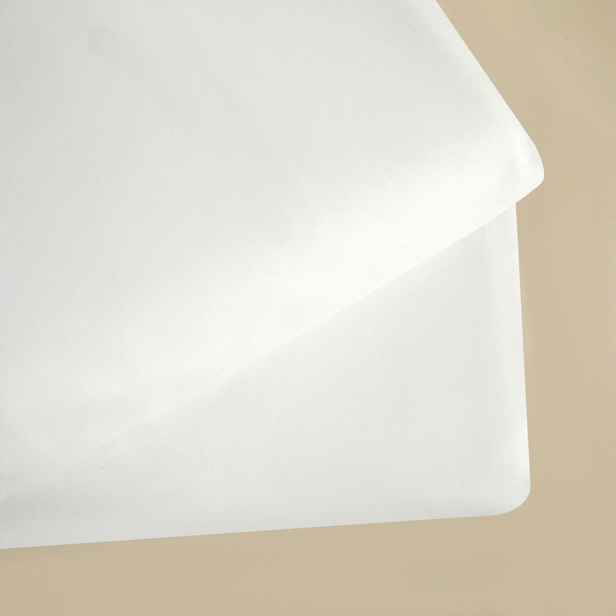 Classic Bamboo Cotton Double Bed Sheet 240x260cm White