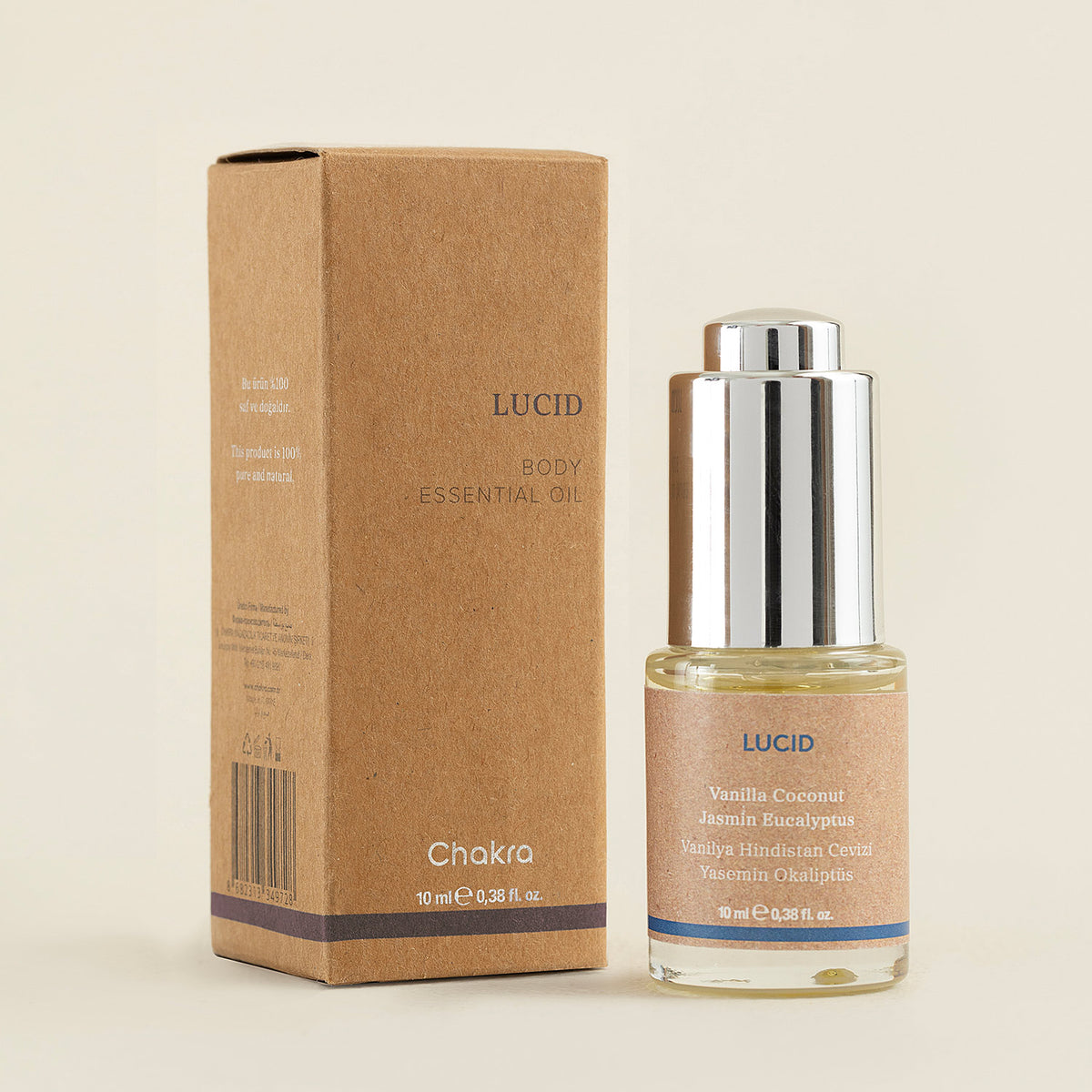 Body Essential Oil 10ml Lucid