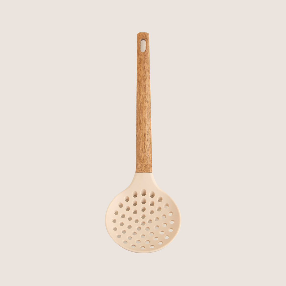 Agni Acacia Service Colander 31cm Natural