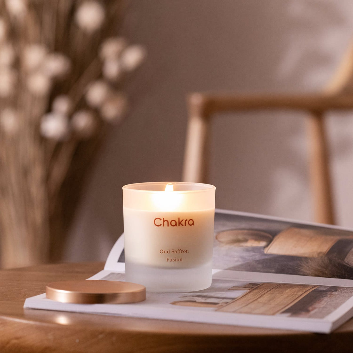 Scented Candle 200g Saffron Fusion