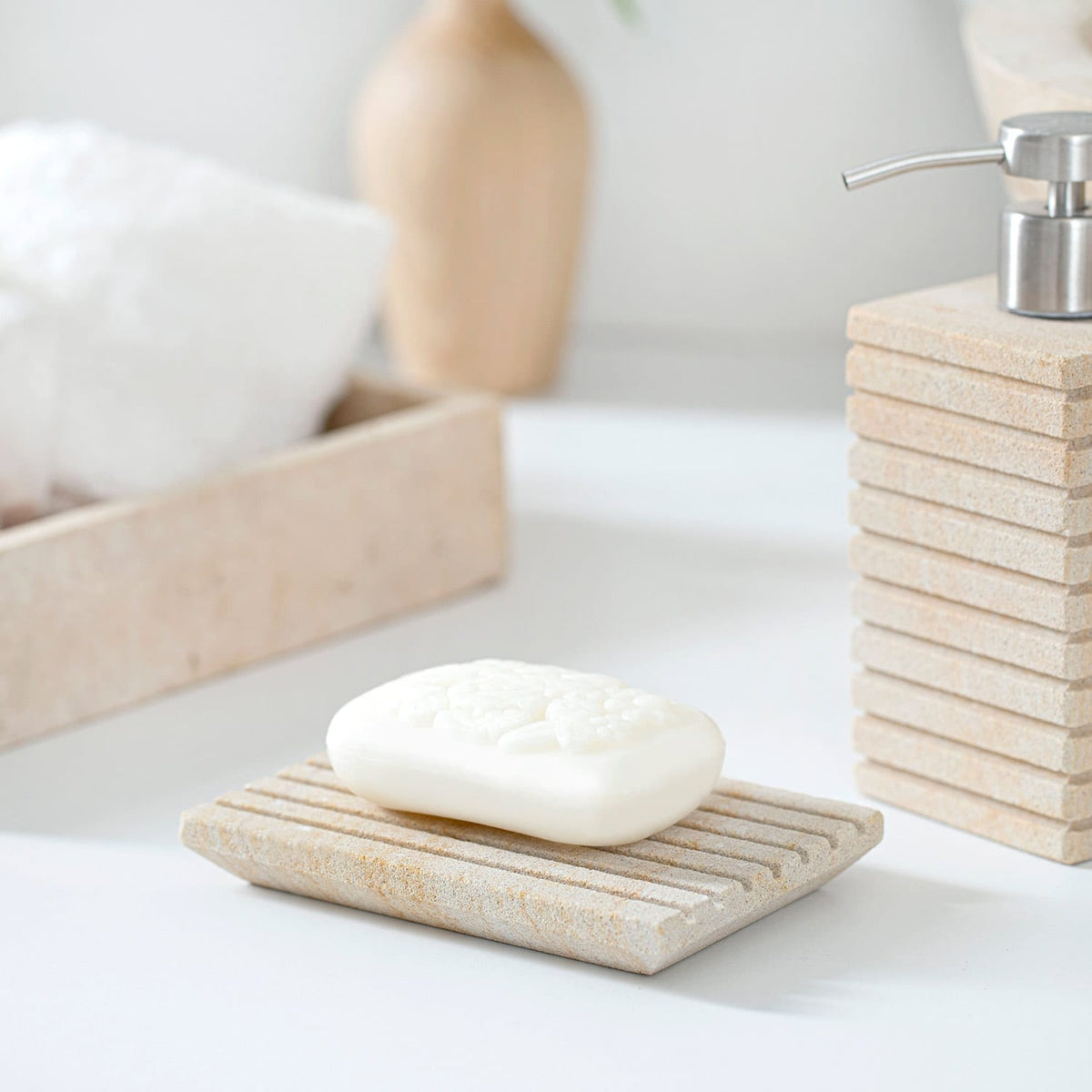 New Fleurse Herbal Soap 125g White