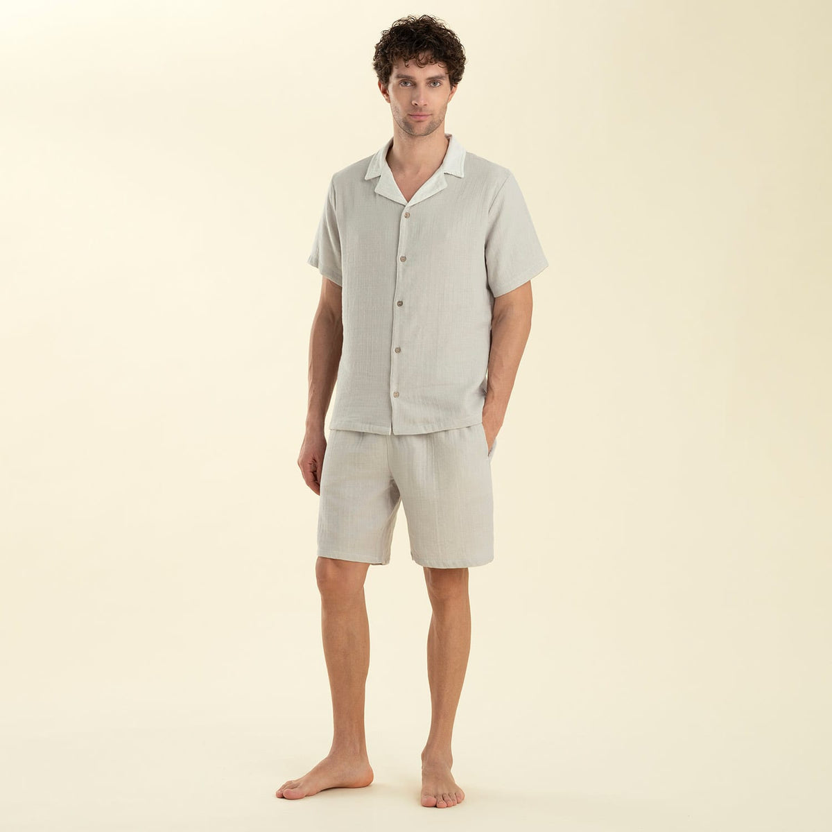 Profundo Short Set Gray
