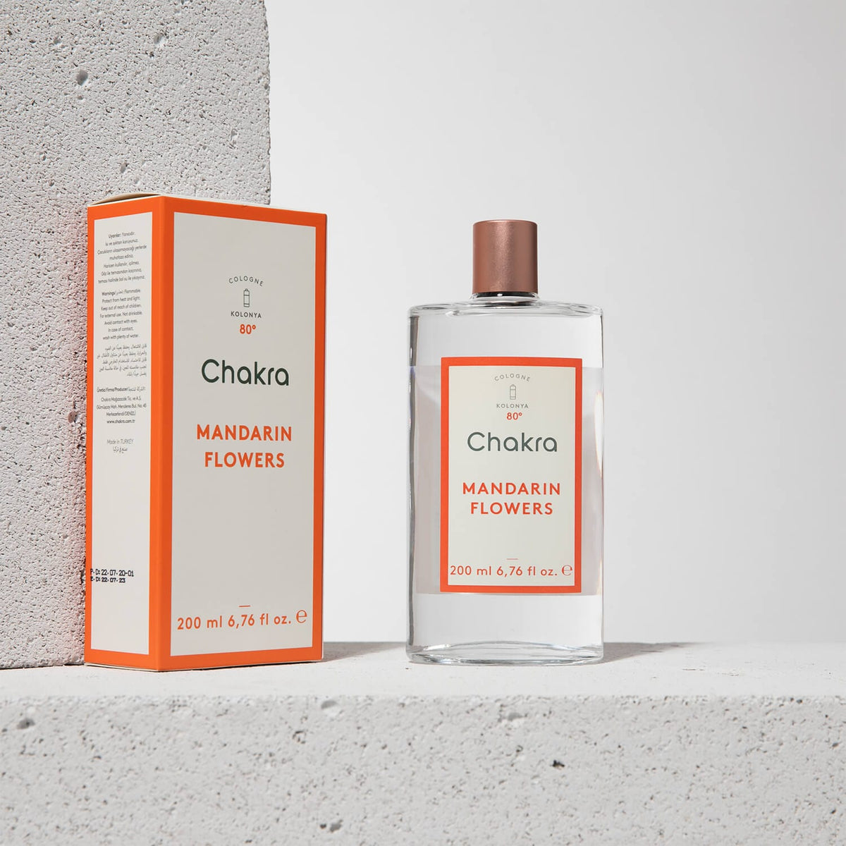 Eau De Cologne 200ml Mandarin Flowers
